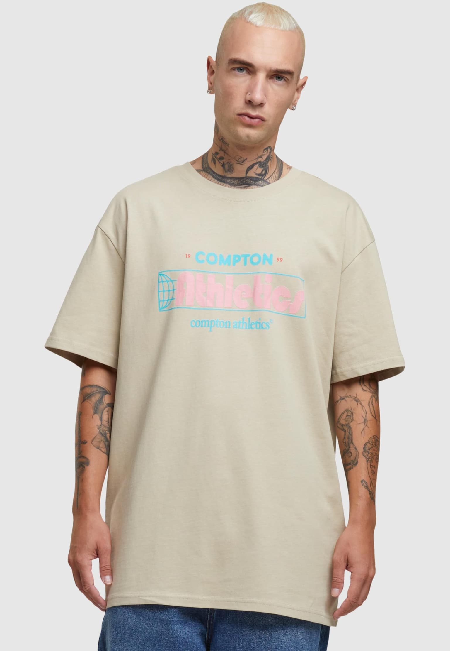 Mister Tee Upscale Compton Athletic Club Oversize