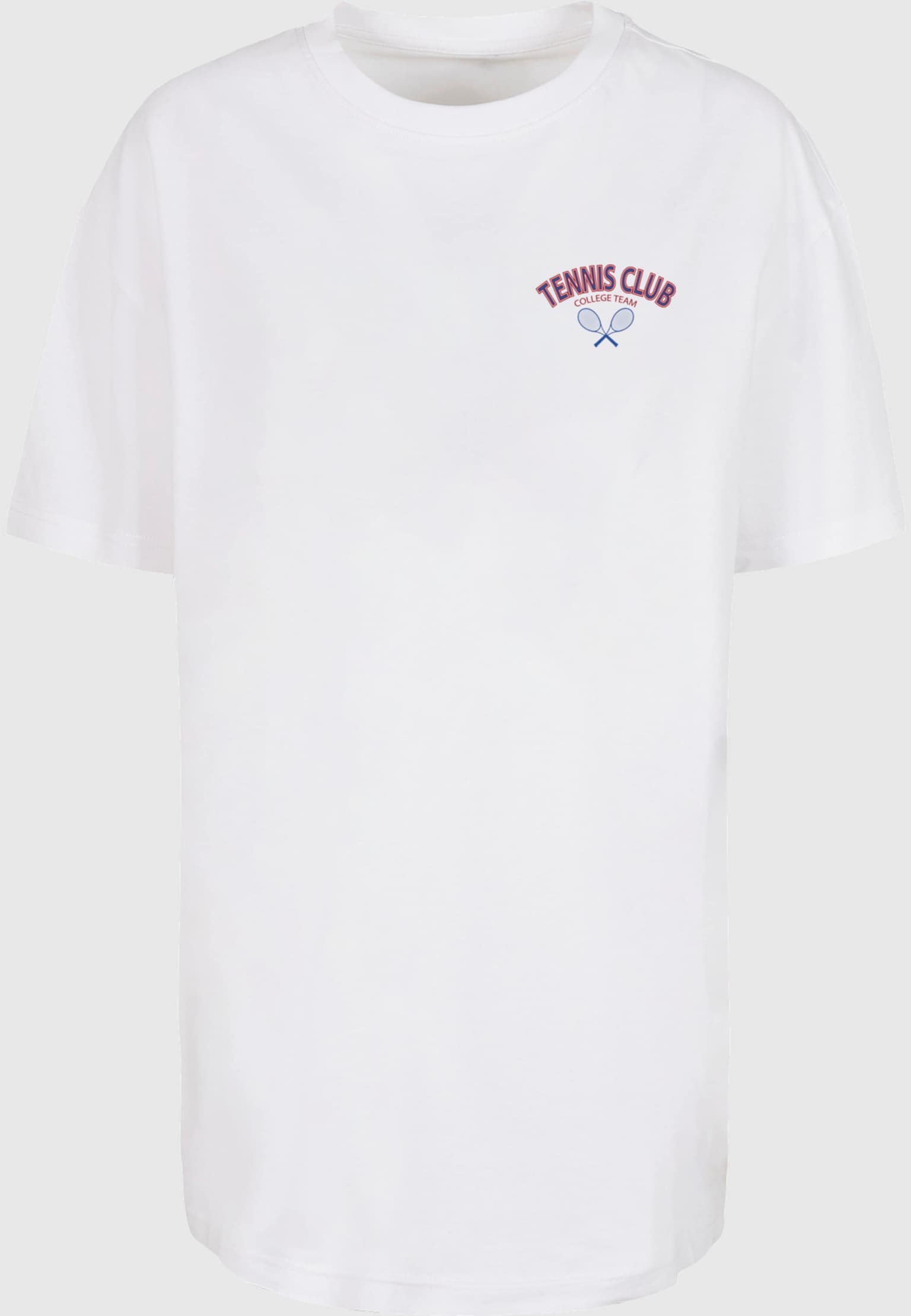 Merchcode POD Ladies College Club Boyfriend Tee – Bild 3