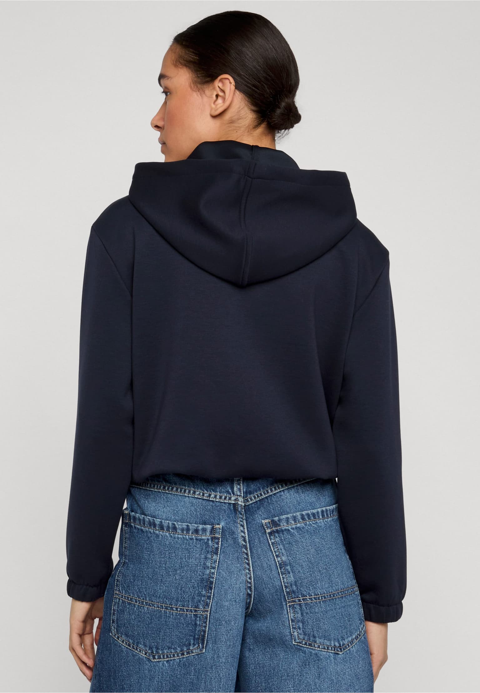 Urban Classics Ladies Scuba Zip Hoodie – Bild 2