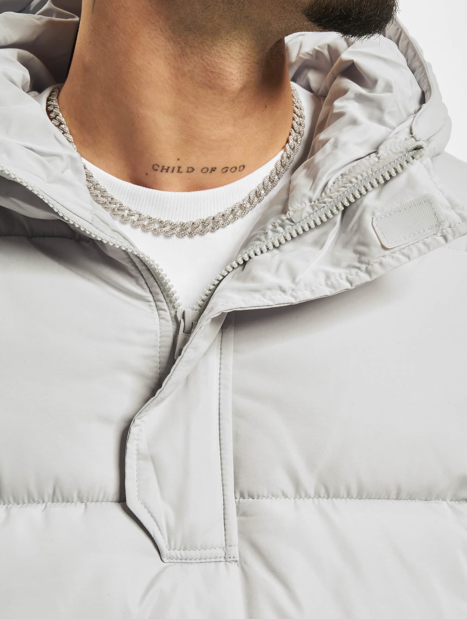 Urban Classics Hooded Cropped Pull Over Jacket – Bild 4