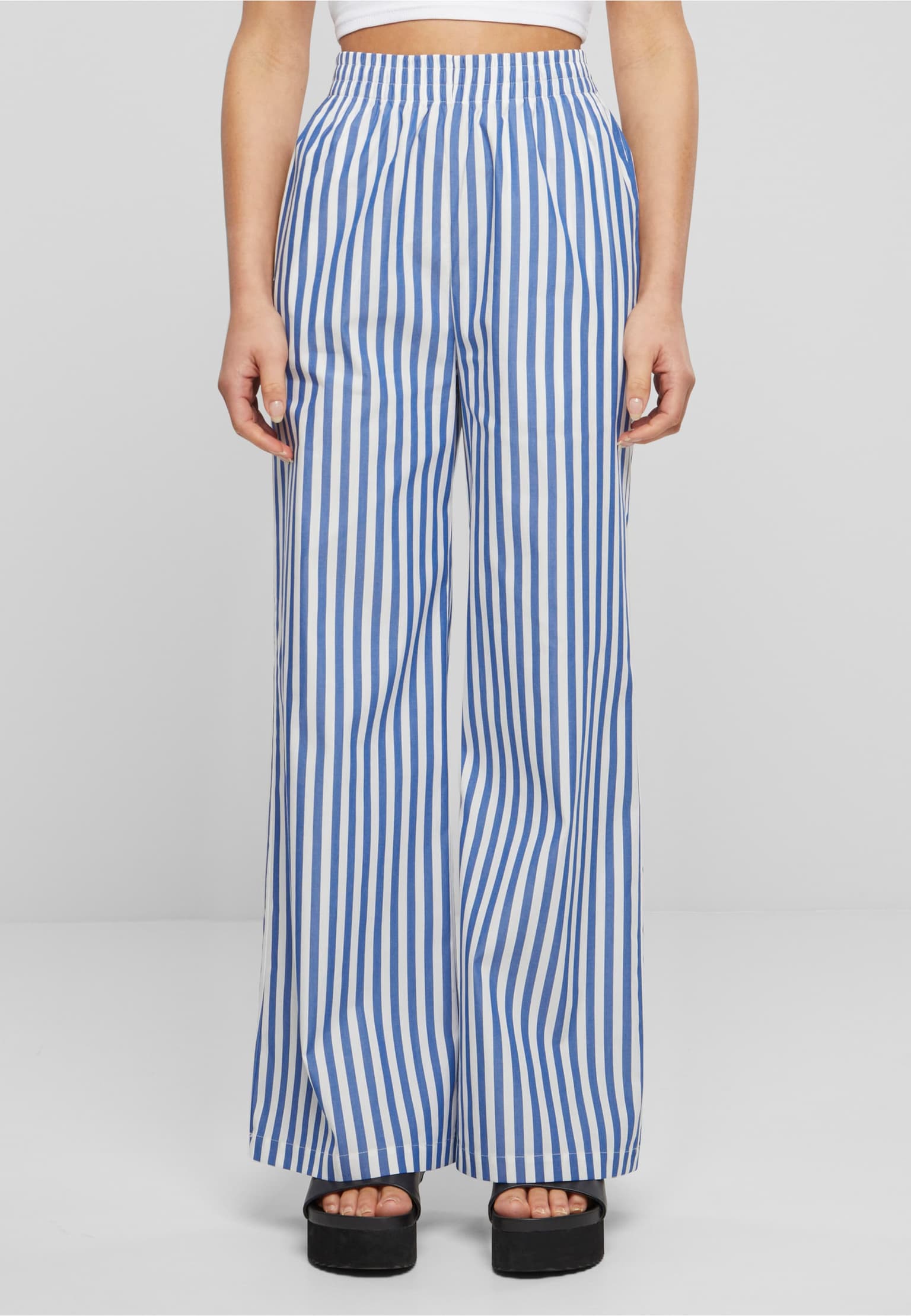 Urban Classics Ladies Striped Loose Pants