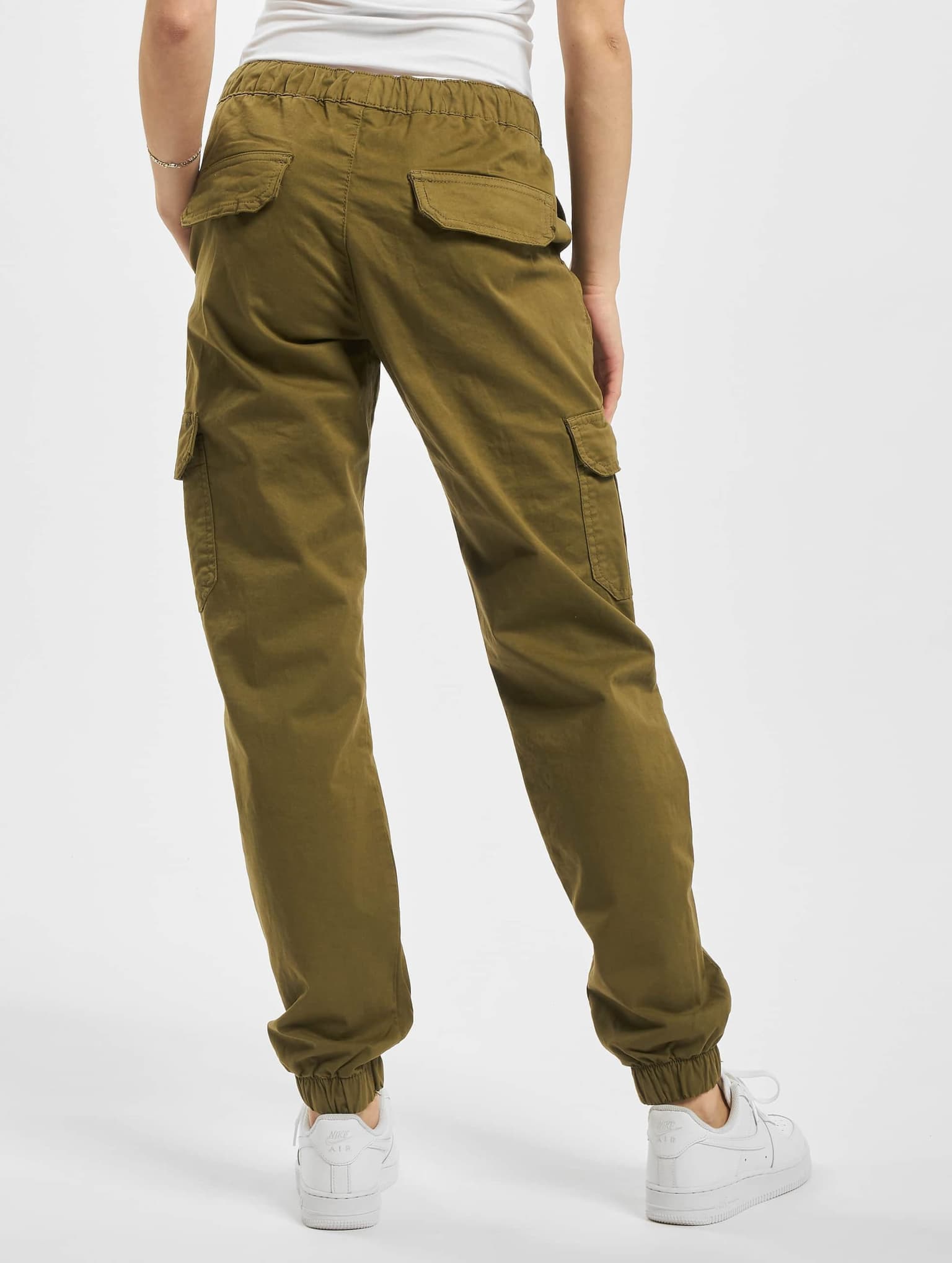 Urban Classics Ladies High Waist Cargo Jogging Pants – Bild 2