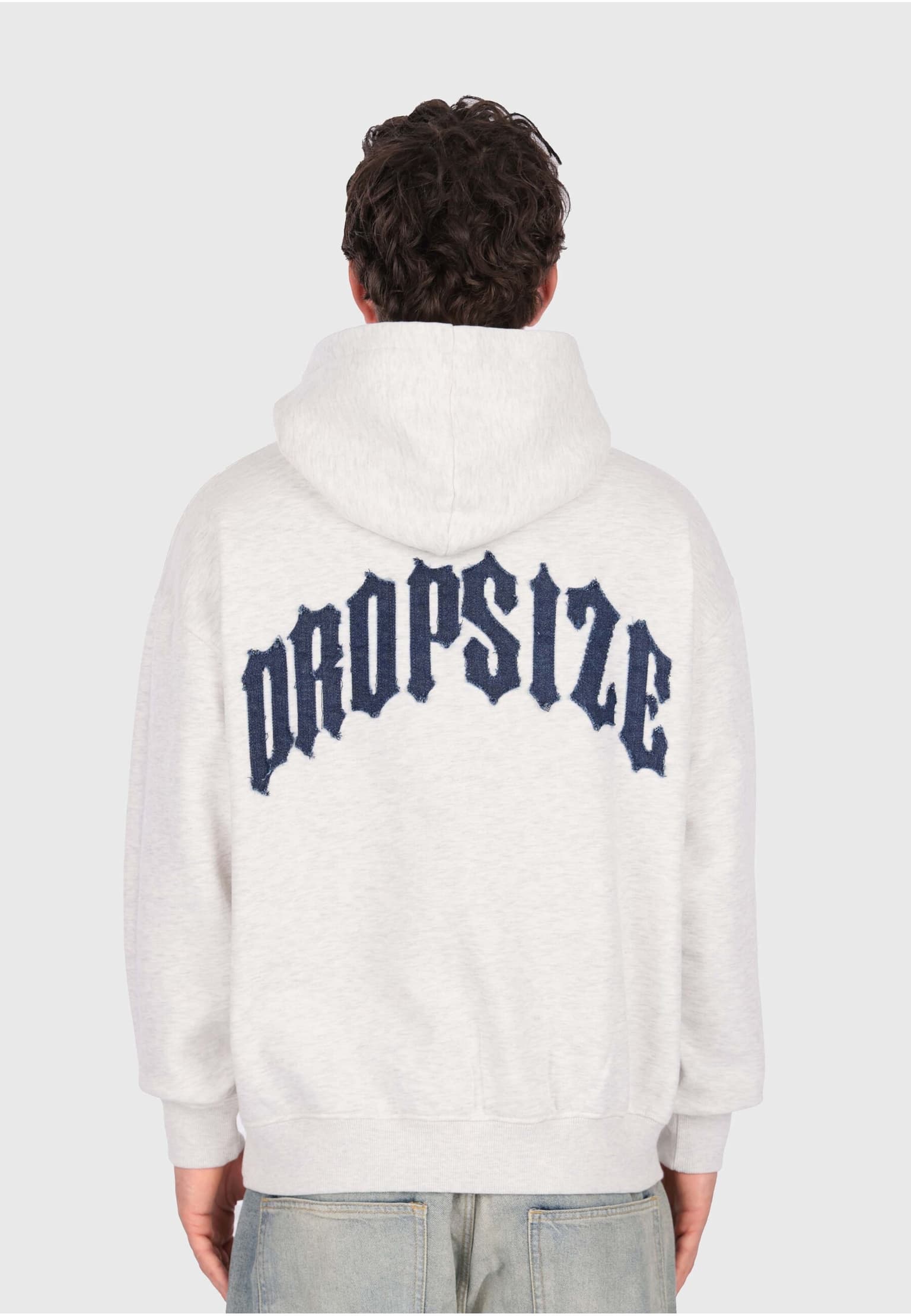 Dropsize DENIM APPLICATION HOODIE – Bild 2