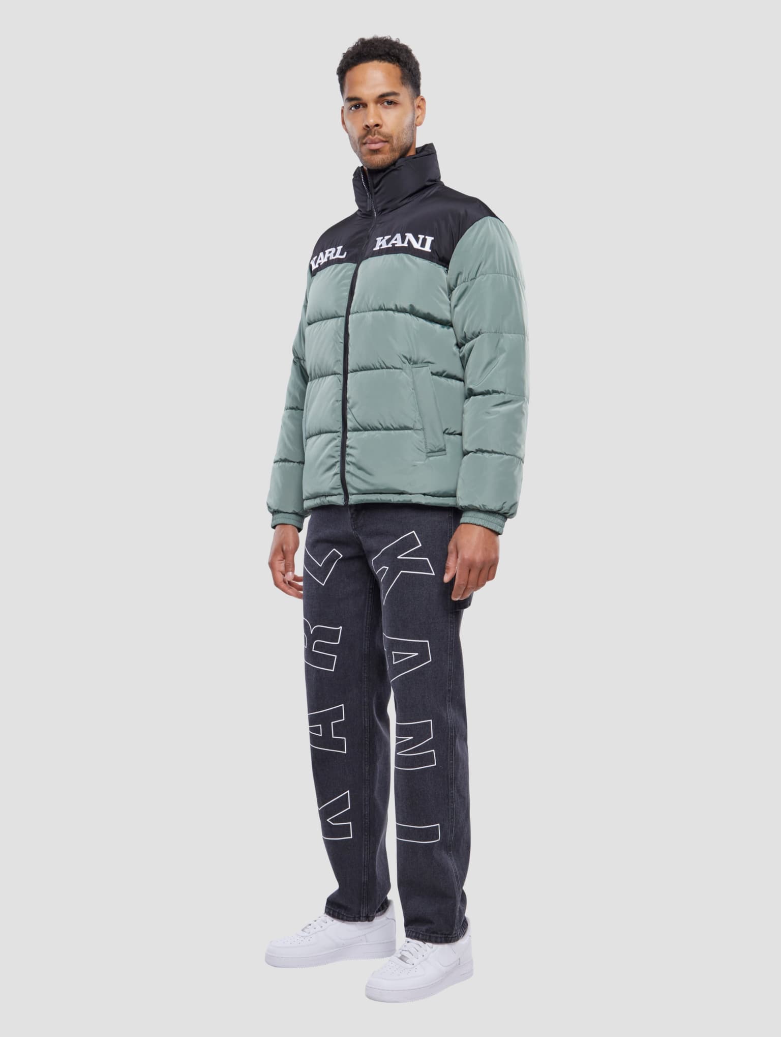 Karl Kani Retro Essential Puffer Jacket – Bild 4