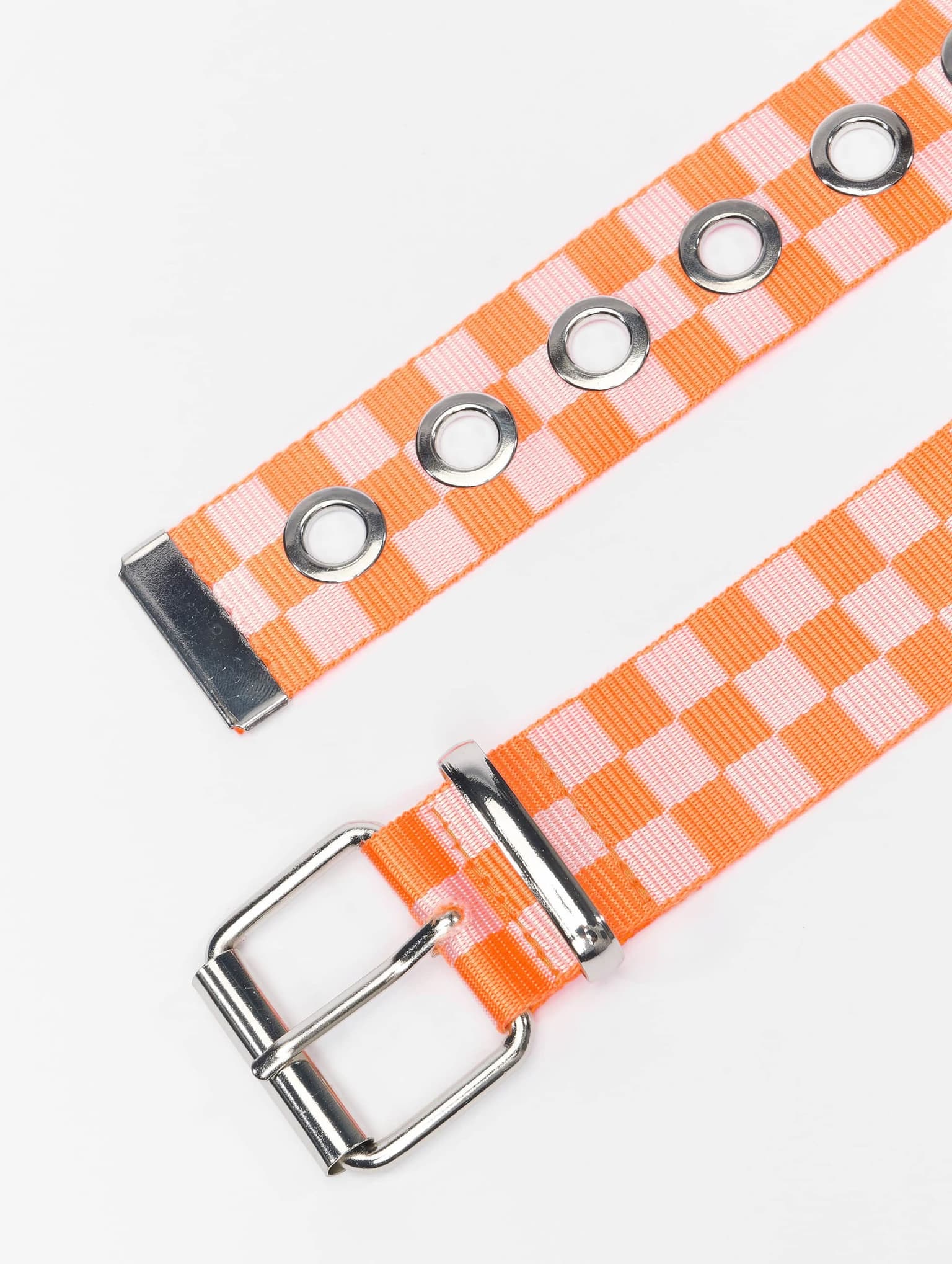 Urban Classics Checker Belt With Eyelets – Bild 4