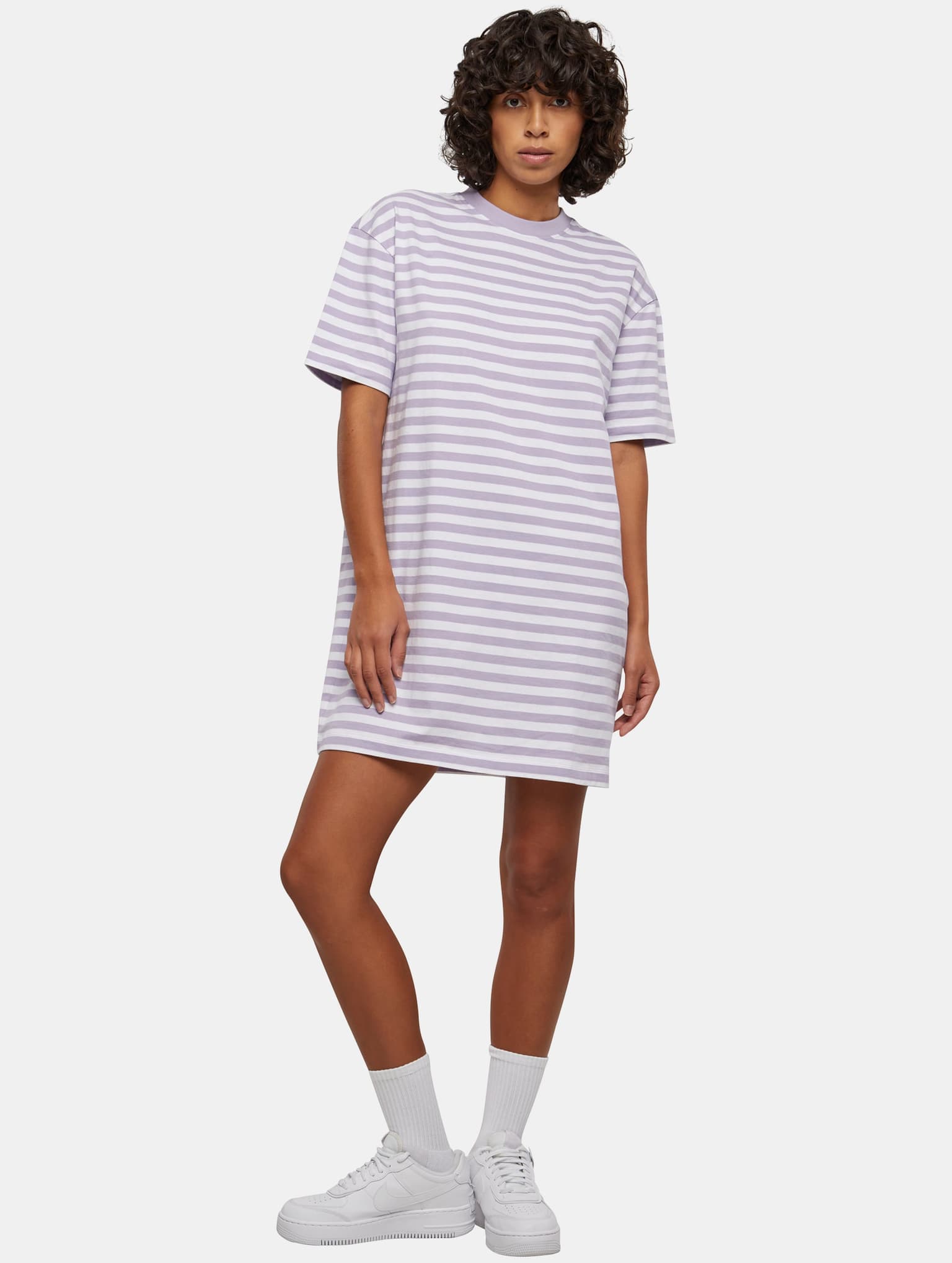 Urban Classics Oversized Striped T-Shirt Kleid – Bild 3