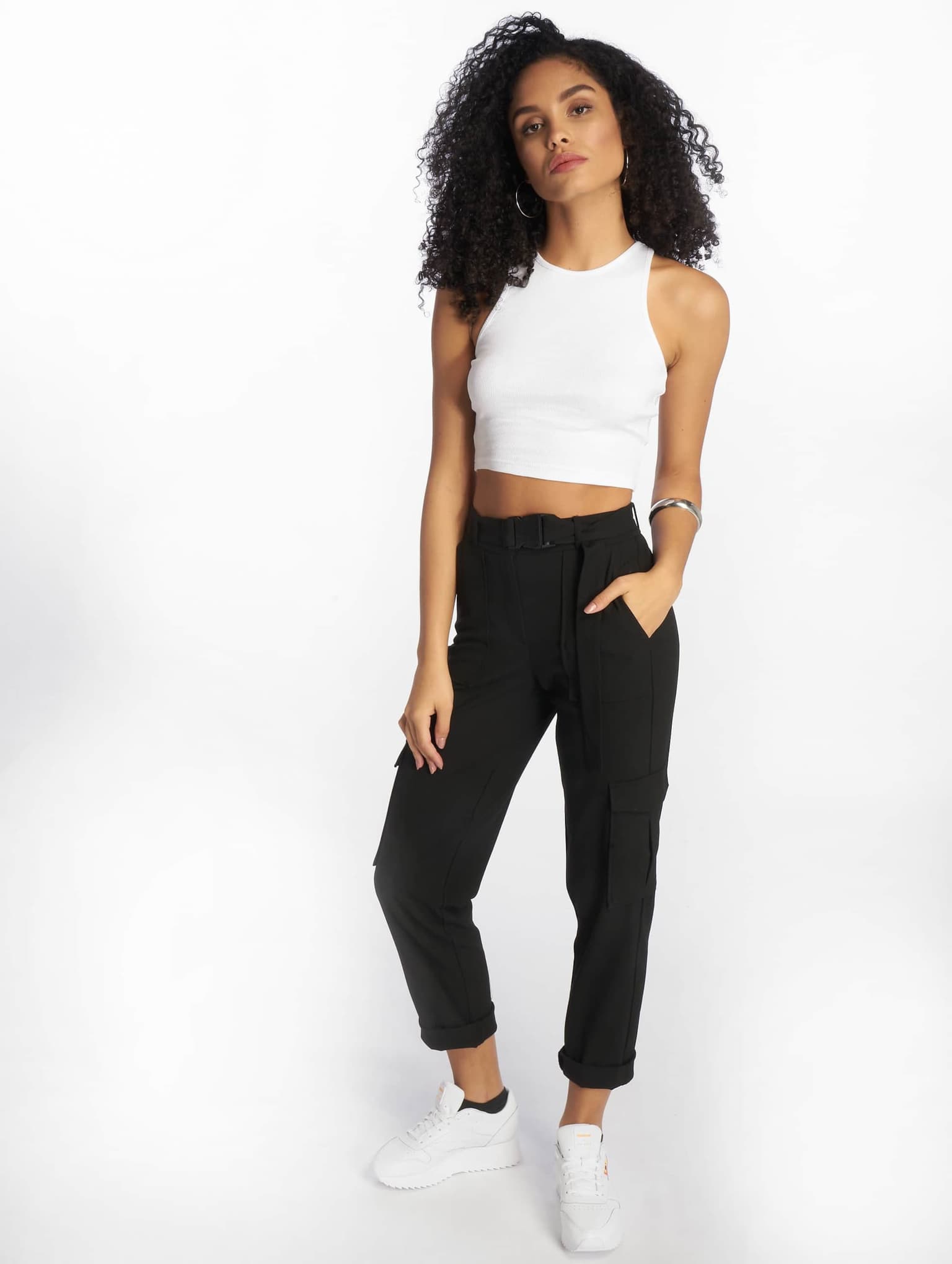 Urban Classics Ladies Cropped Rib Top – Bild 4