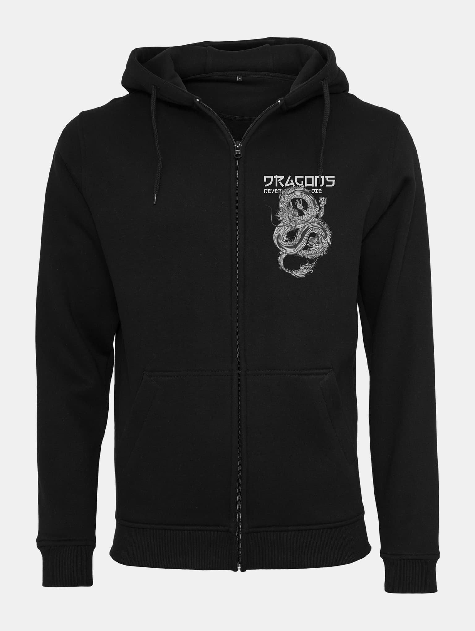 Mister Tee Dragons Never Die Heavy Zip Hoody – Bild 3