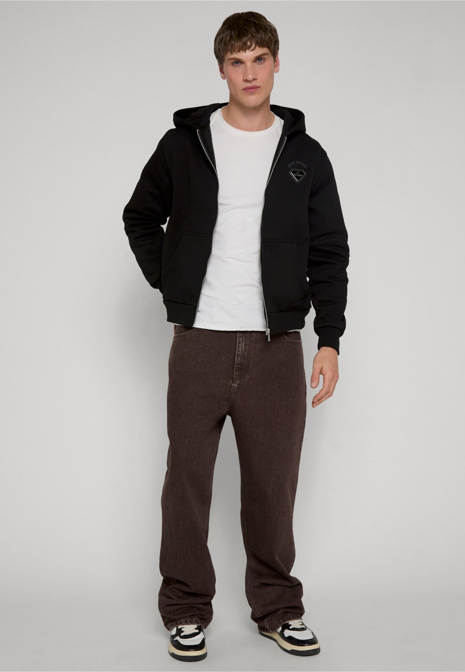2Y Premium Tarn Zip Hoodie – Bild 3