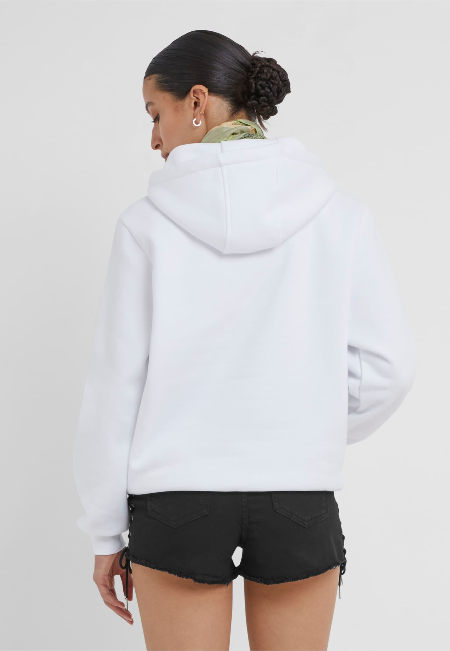 Miss Tee Angel Face Ladies Fluffy Hoody – Bild 2