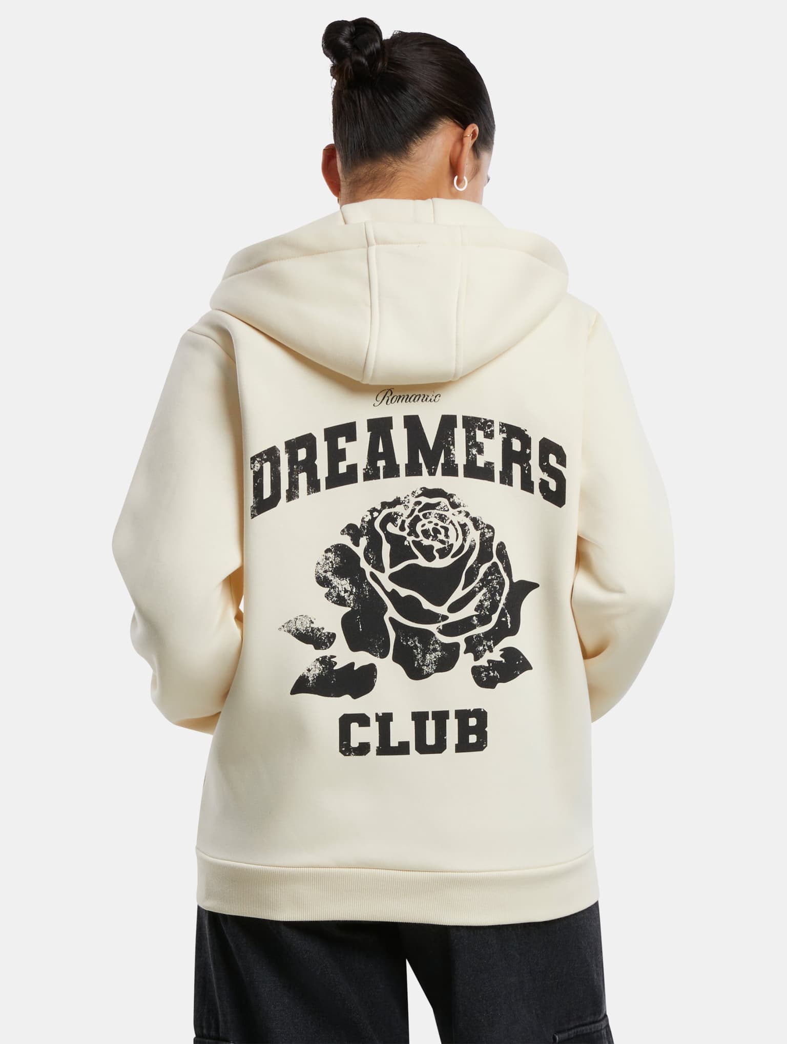 Miss Tee Romantic Dreamers Ladies Fluffy Zip Hoody – Bild 2