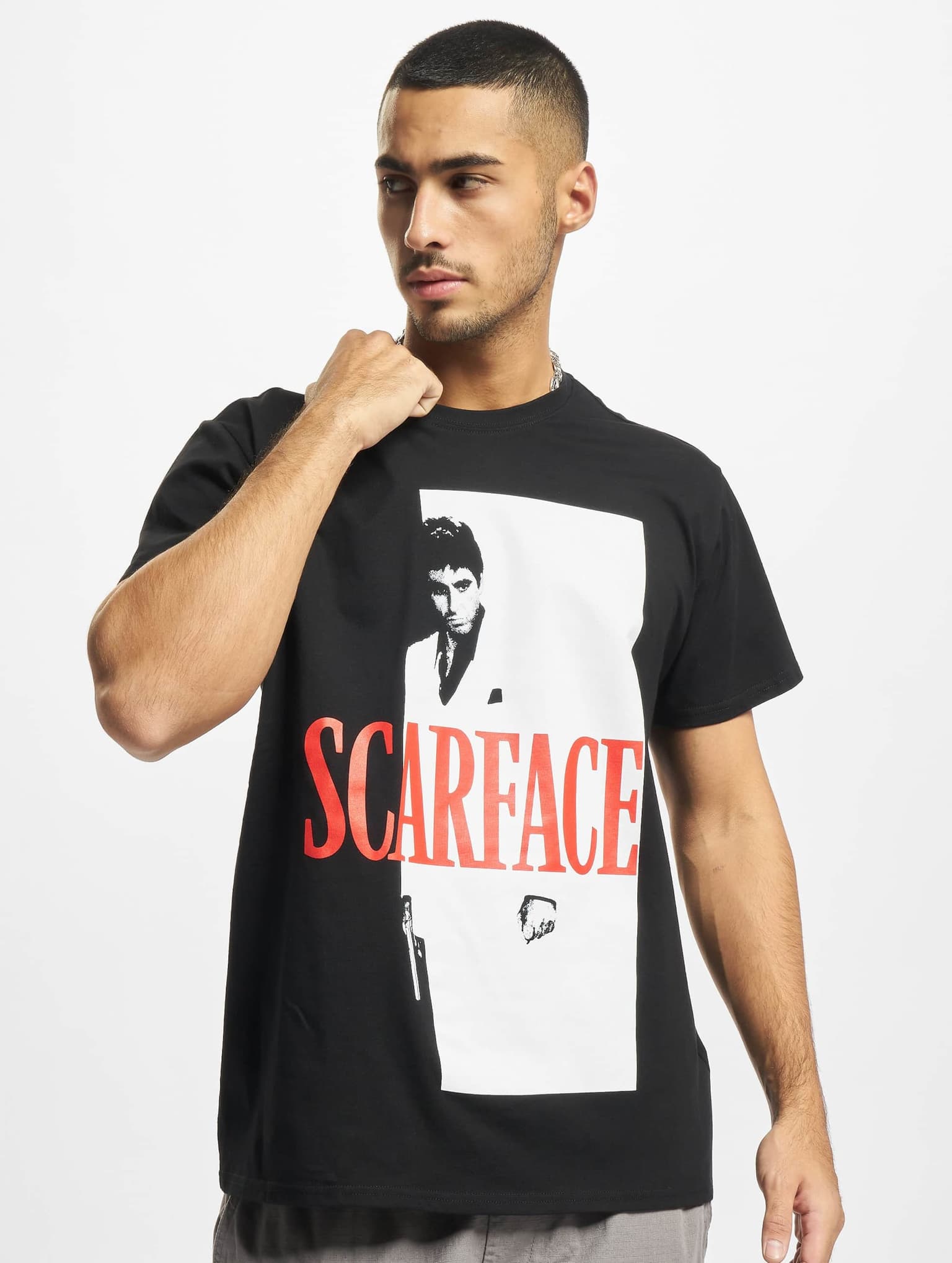 Merchcode Scarface Logo T-Shirt – Bild 3