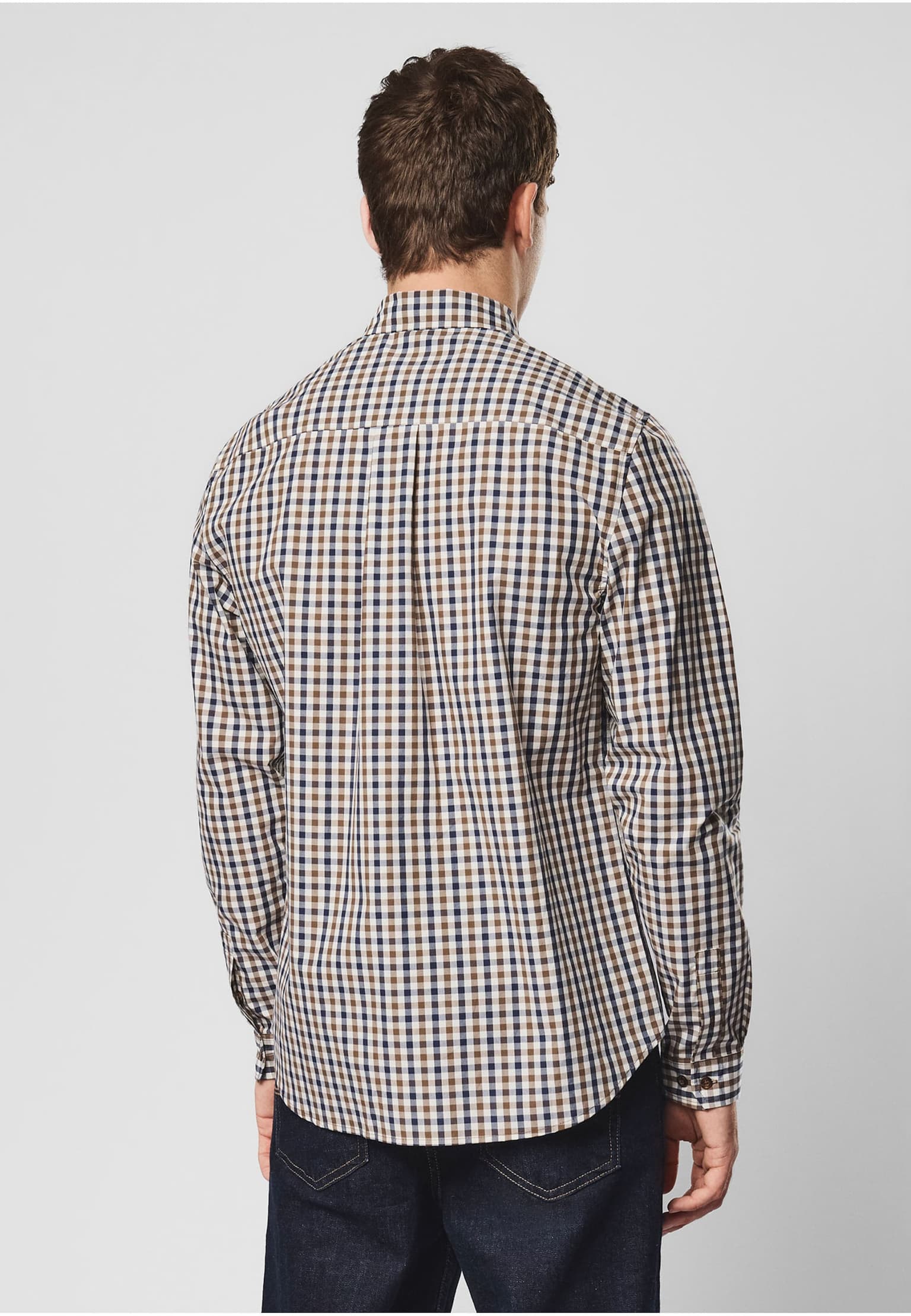 Weekend Offender LISBON HOUSE CHECK LONG SLEEVE SHIRT – Bild 2