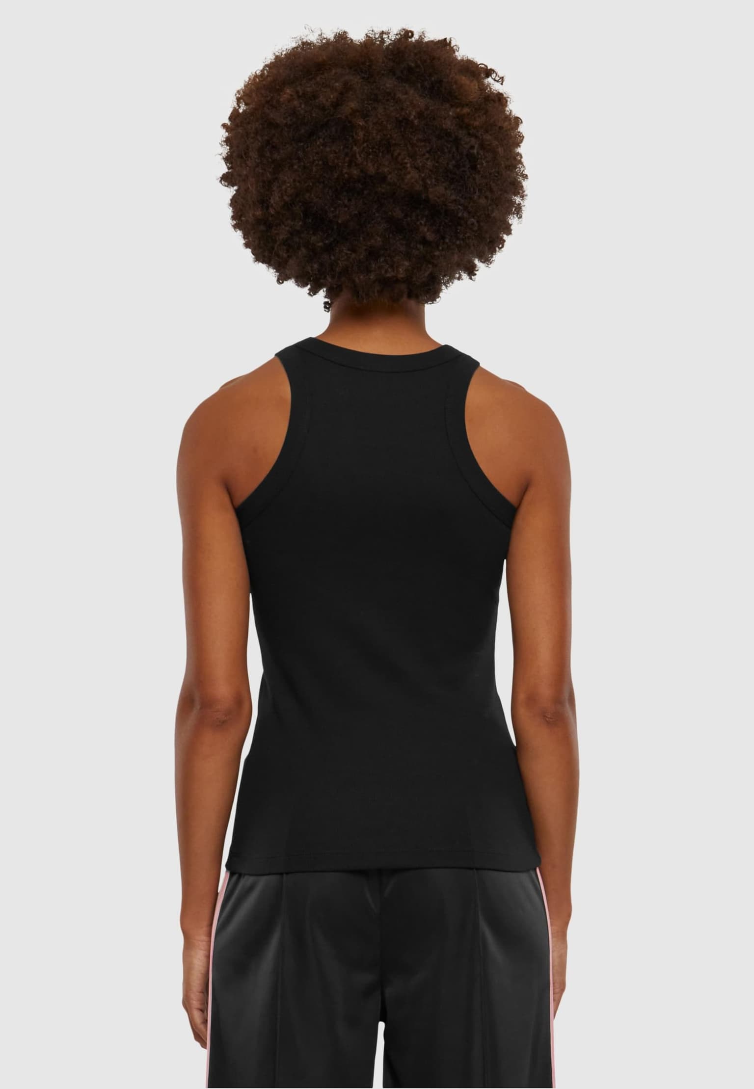 Urban Classics Ladies Racer Back Rib Top – Bild 2