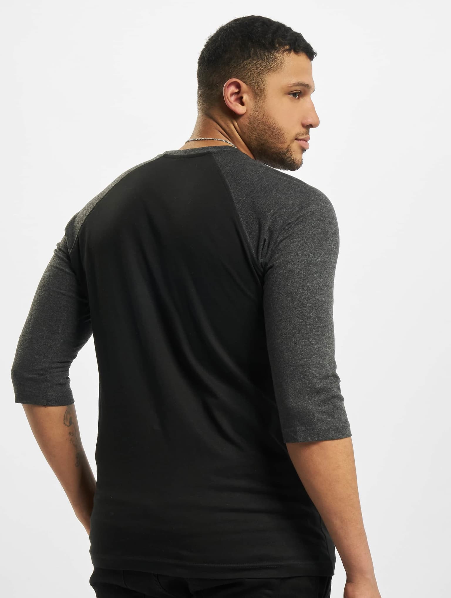 Urban Classics Contrast 3/4 Sleeve Raglan Tee – Bild 2