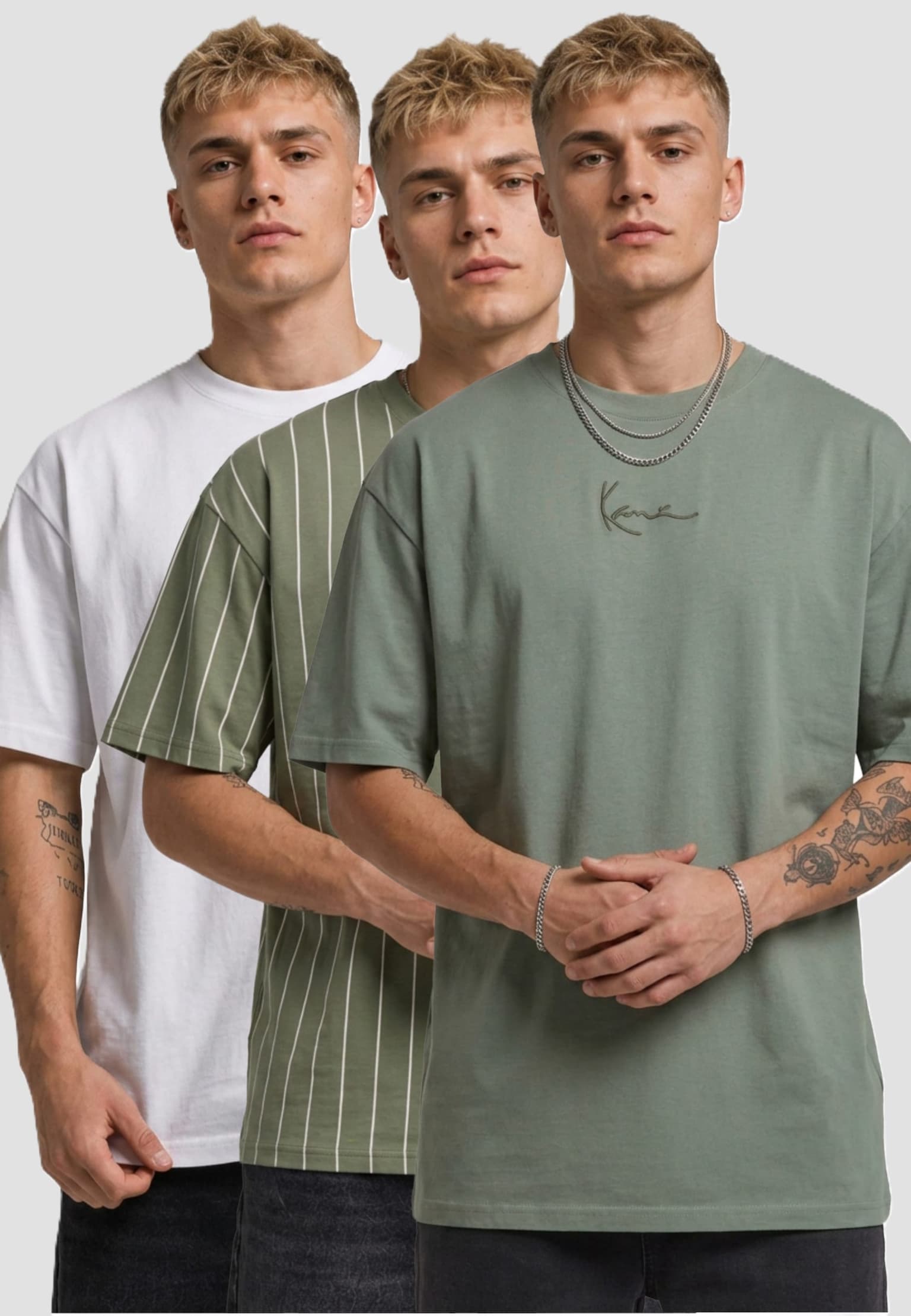 Karl Kani Small Signature Essential Tee 3 Pack