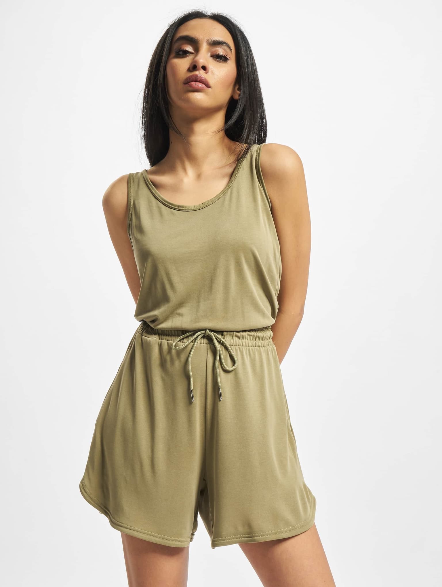 Urban Classics Ladies Short Sleeveless Modal Jumpsuit – Bild 3