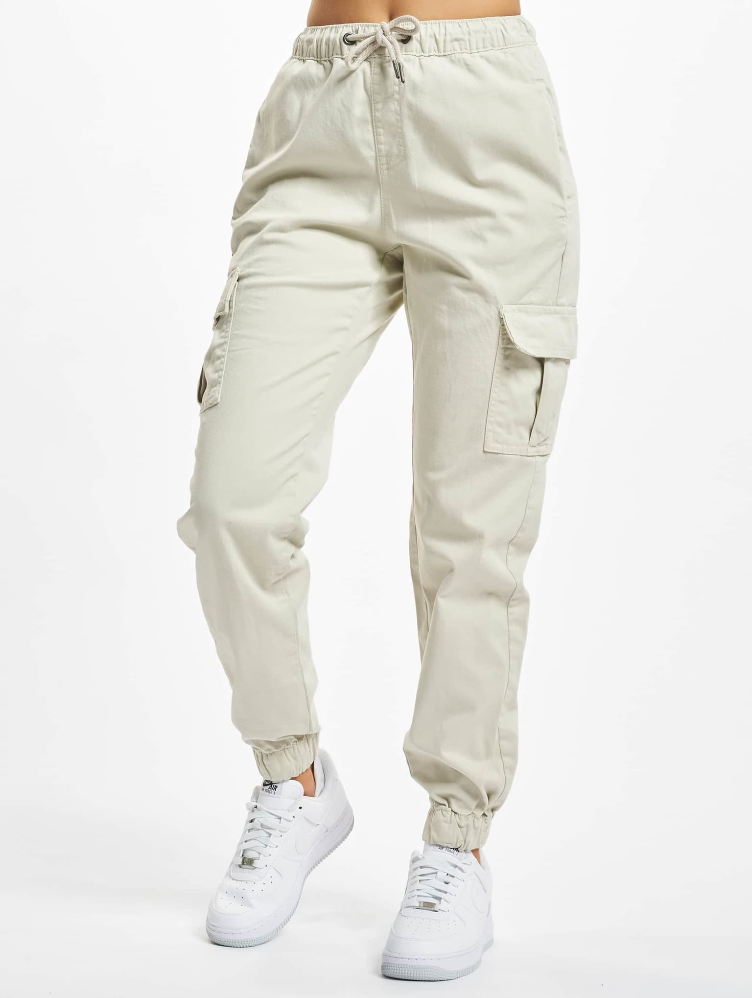 Urban Classics Ladies High Waist Cargo Comfort Jogging Pants – Bild 3