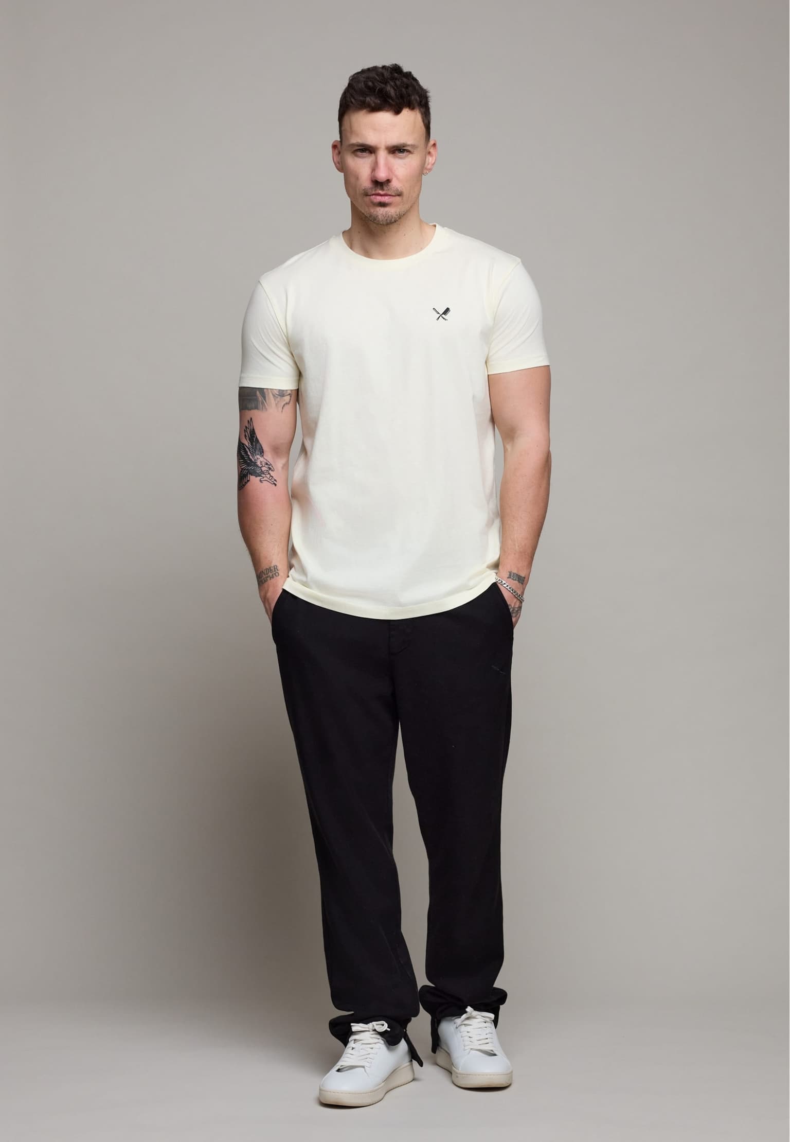 Distorted People Classic Crew Neck – Bild 3