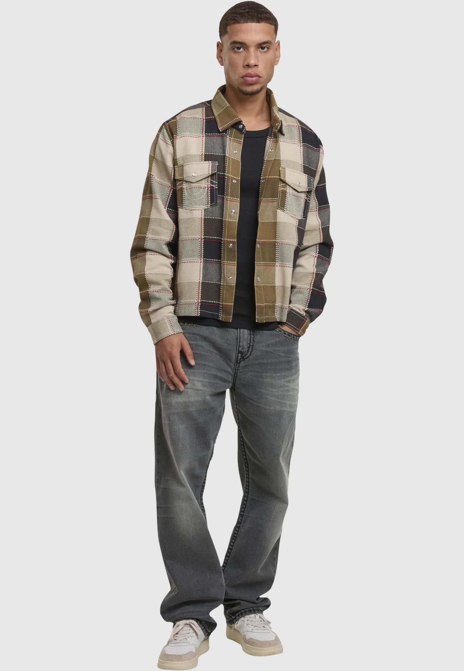 True Religion BIG T WSTRN SHIRT STRAIGHT HEM – Bild 4