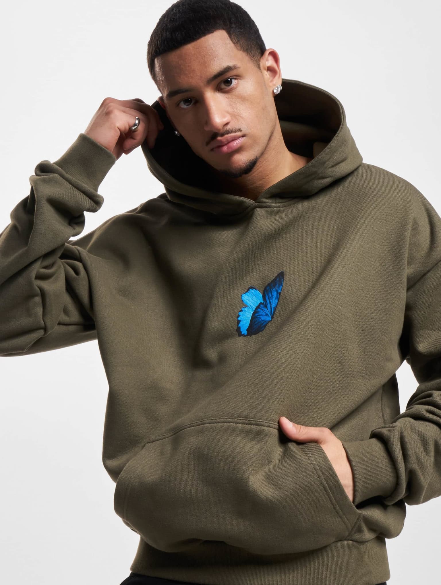 Mister Tee Upscale Le Papillon Heavy Oversize Hoody