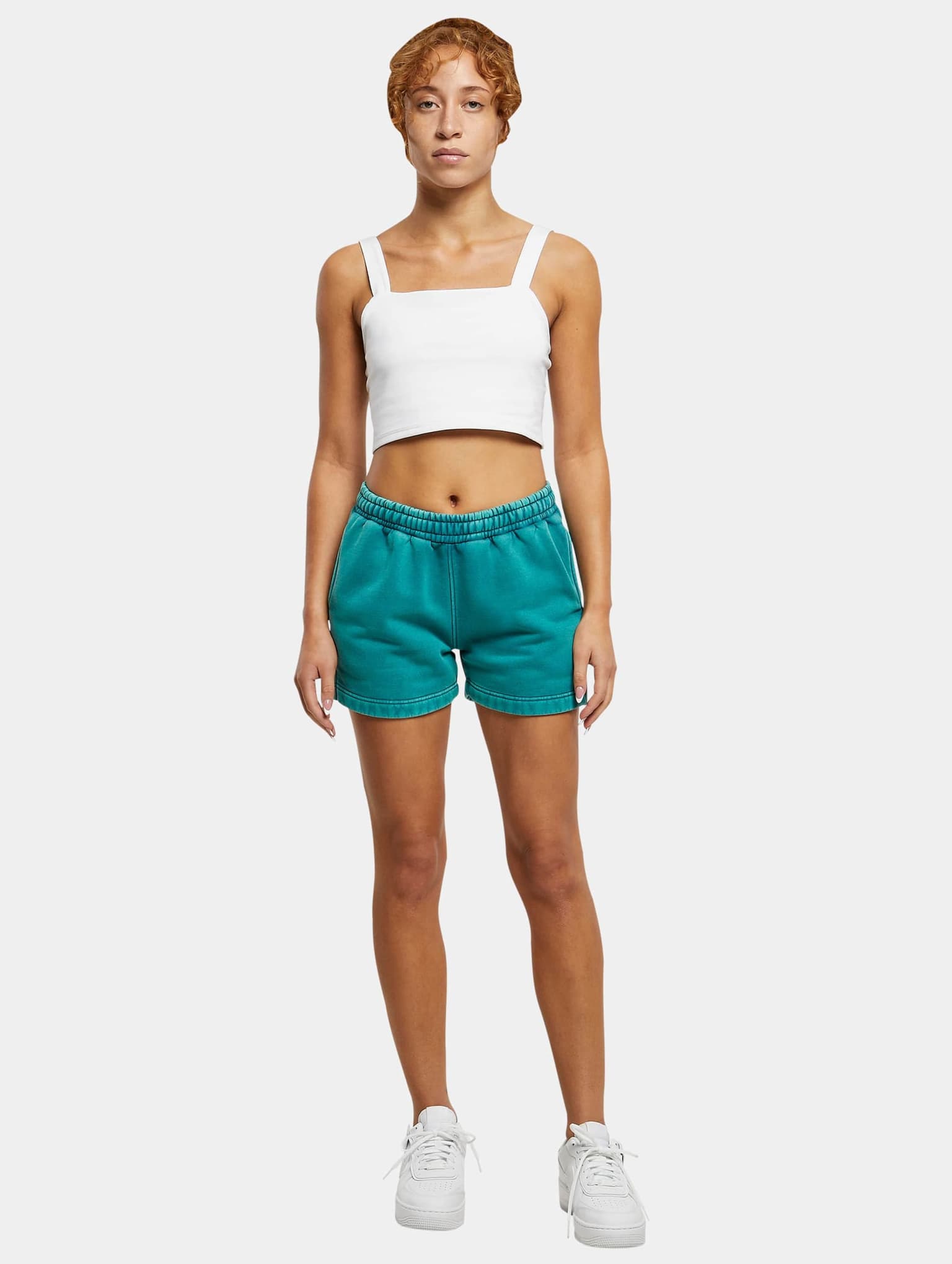 Urban Classics Ladies Stone Washed Short – Bild 3
