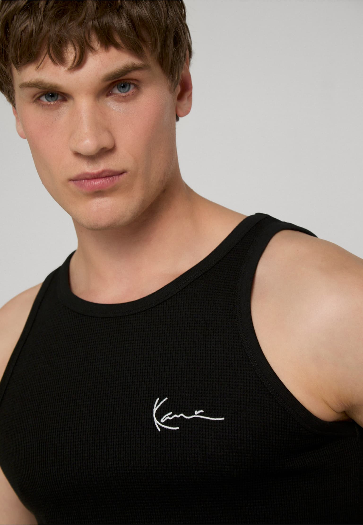 Karl Kani Chest Signature Essential Waffle Tanktop – Bild 3