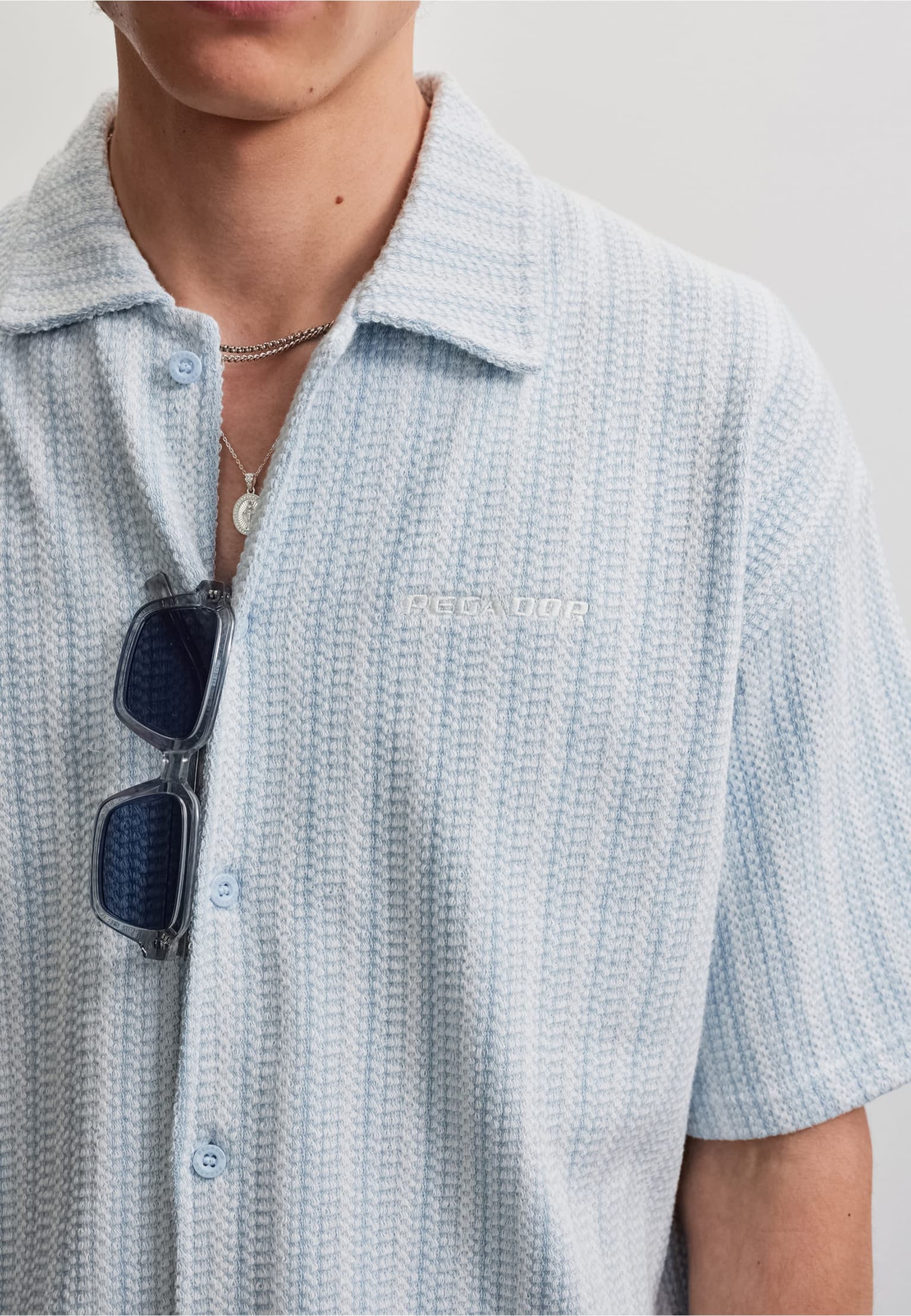 PEGADOR Forno Structured Shirt – Bild 3