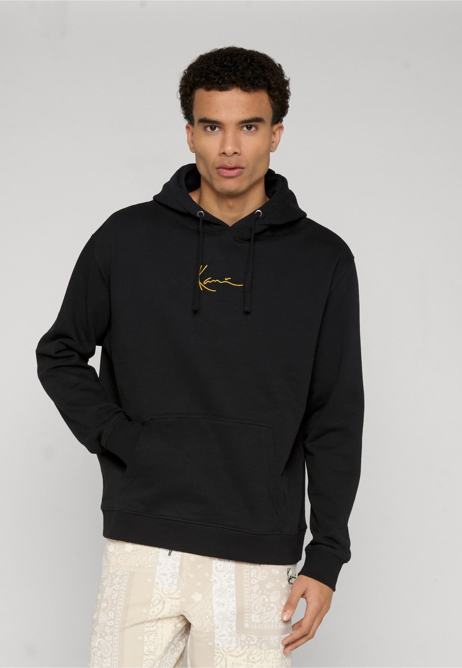 Karl Kani Small Signature Gold Logo Hoodie