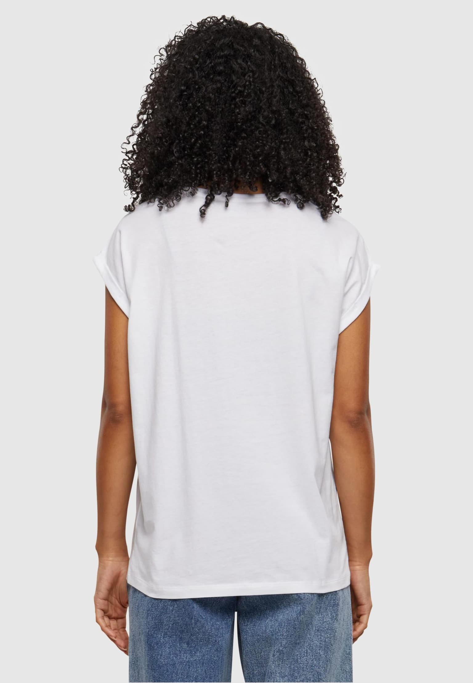 Urban Classics Ladies Extended Shoulder Tee – Bild 2