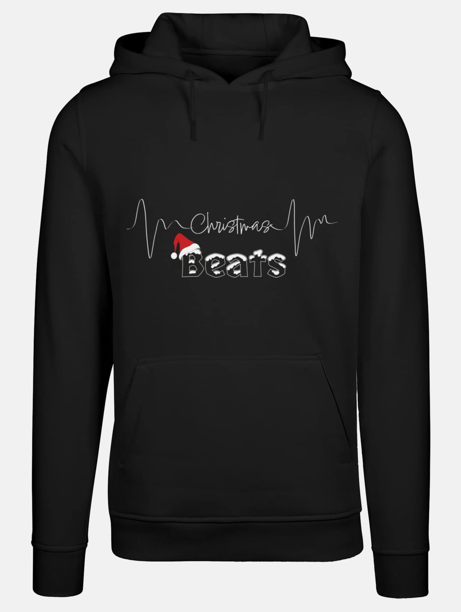 Merchcode POD Christmas beats Heavy Hoody – Bild 3