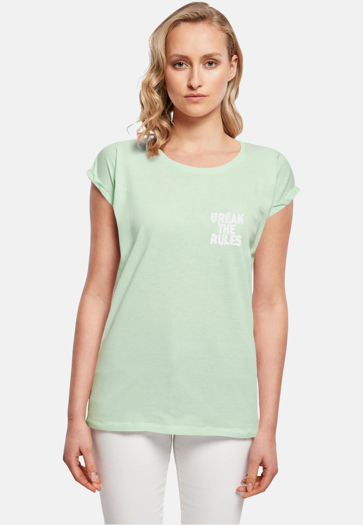 Merchcode POD Ladies Break The Rules 2 T-Shirt