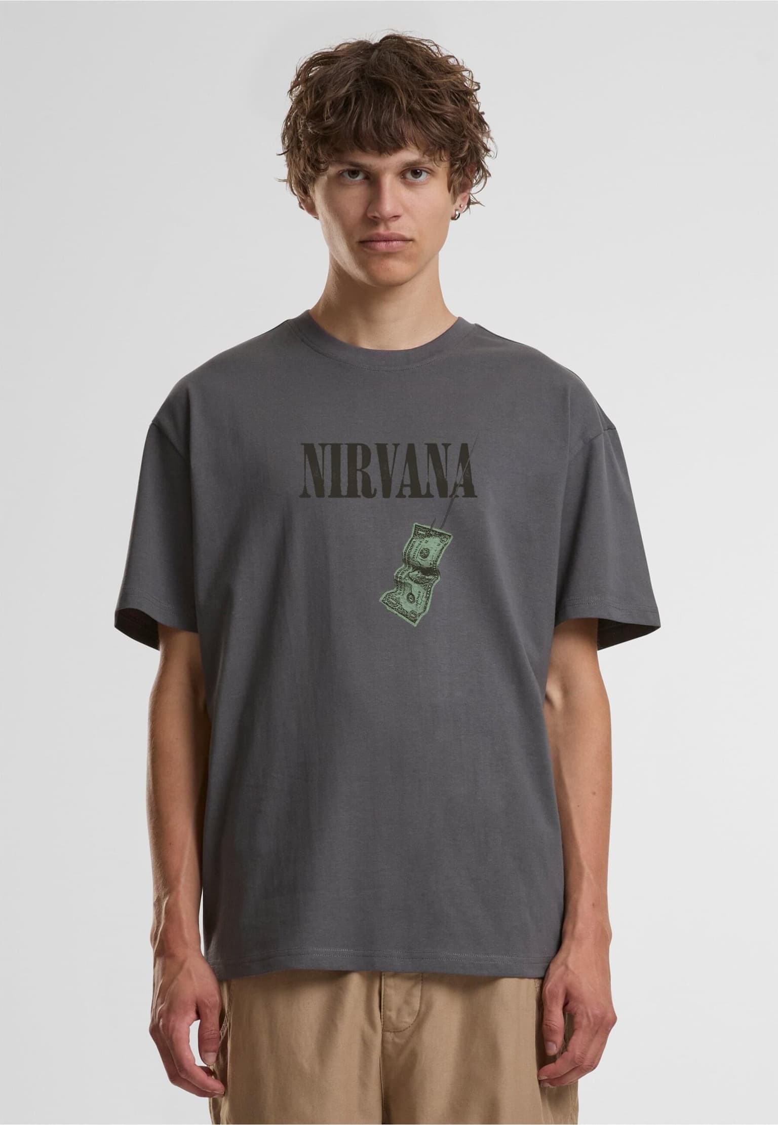 Merchcode Nirvana Nevermind Dollar Loose Tee