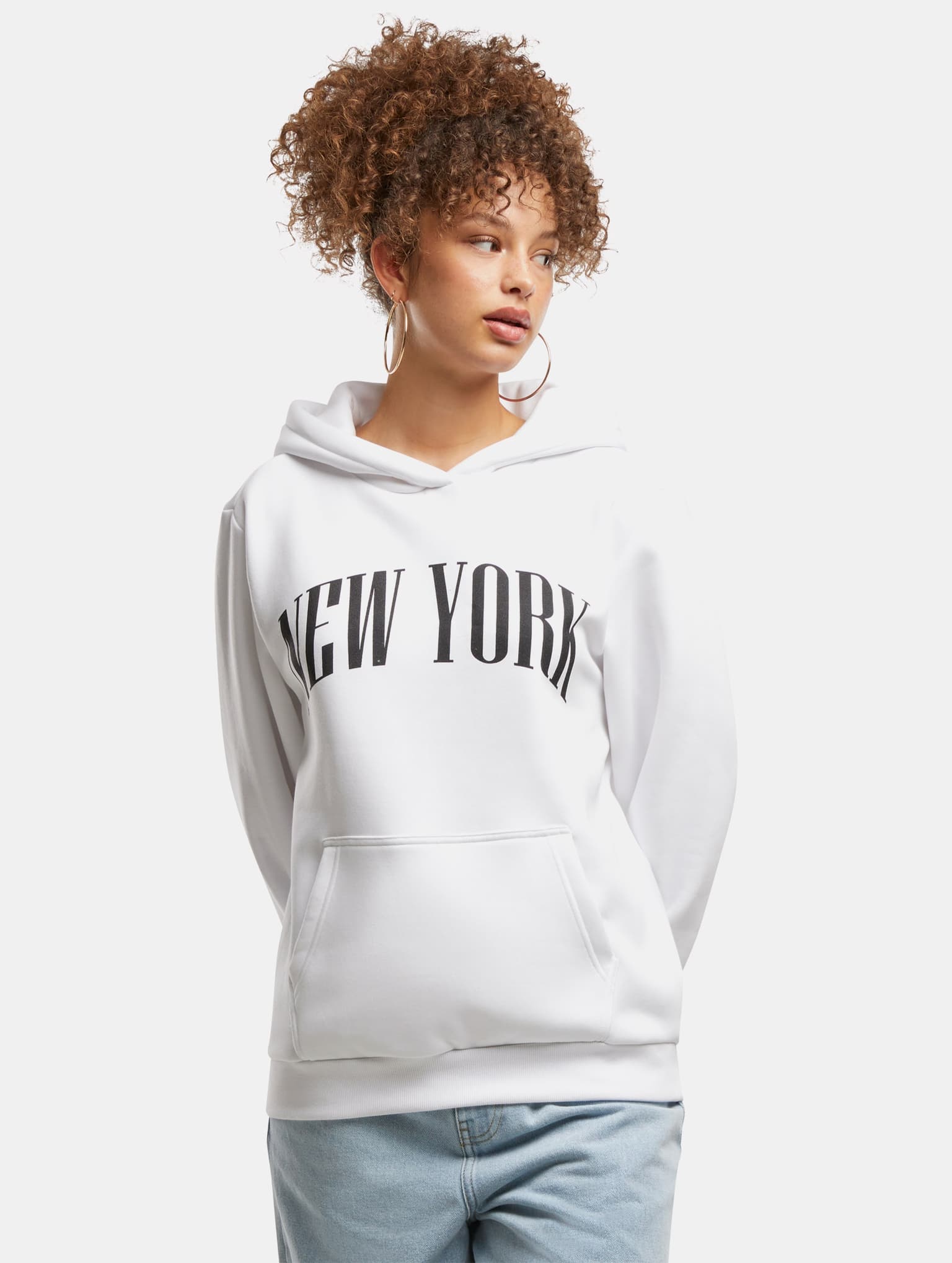 Miss Tee New York Ladies Fluffy Hoody