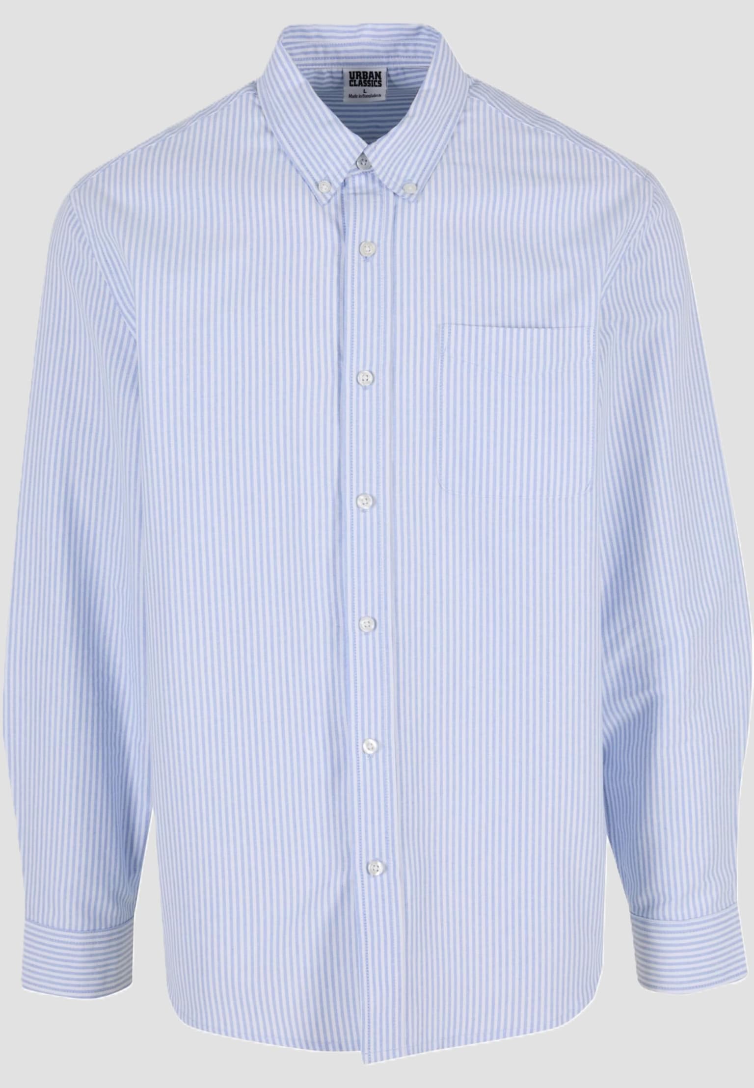 Urban Classics Striped Button Up Oxford Shirt – Bild 3