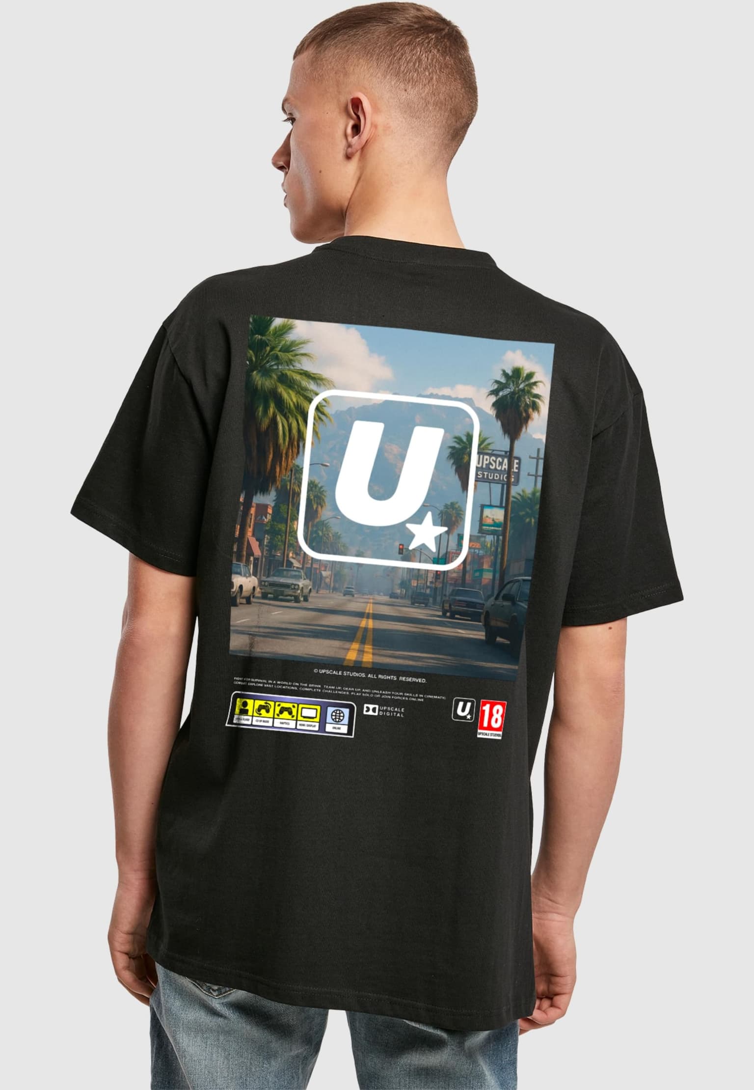 Mister Tee Upscale UpCity Heavy Oversize – Bild 2