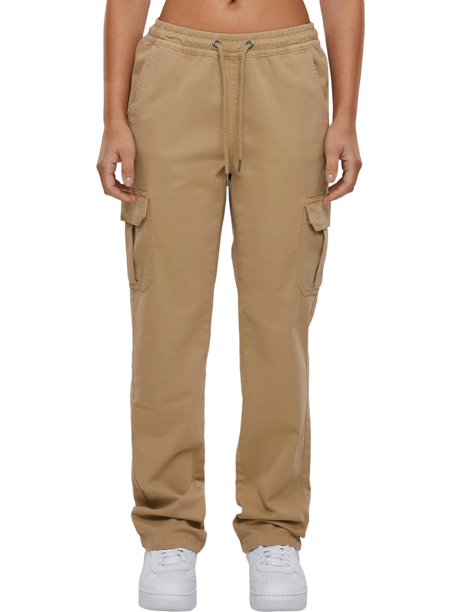 Urban Classics Ladies High Waist Twill Cargo Pants – Bild 3