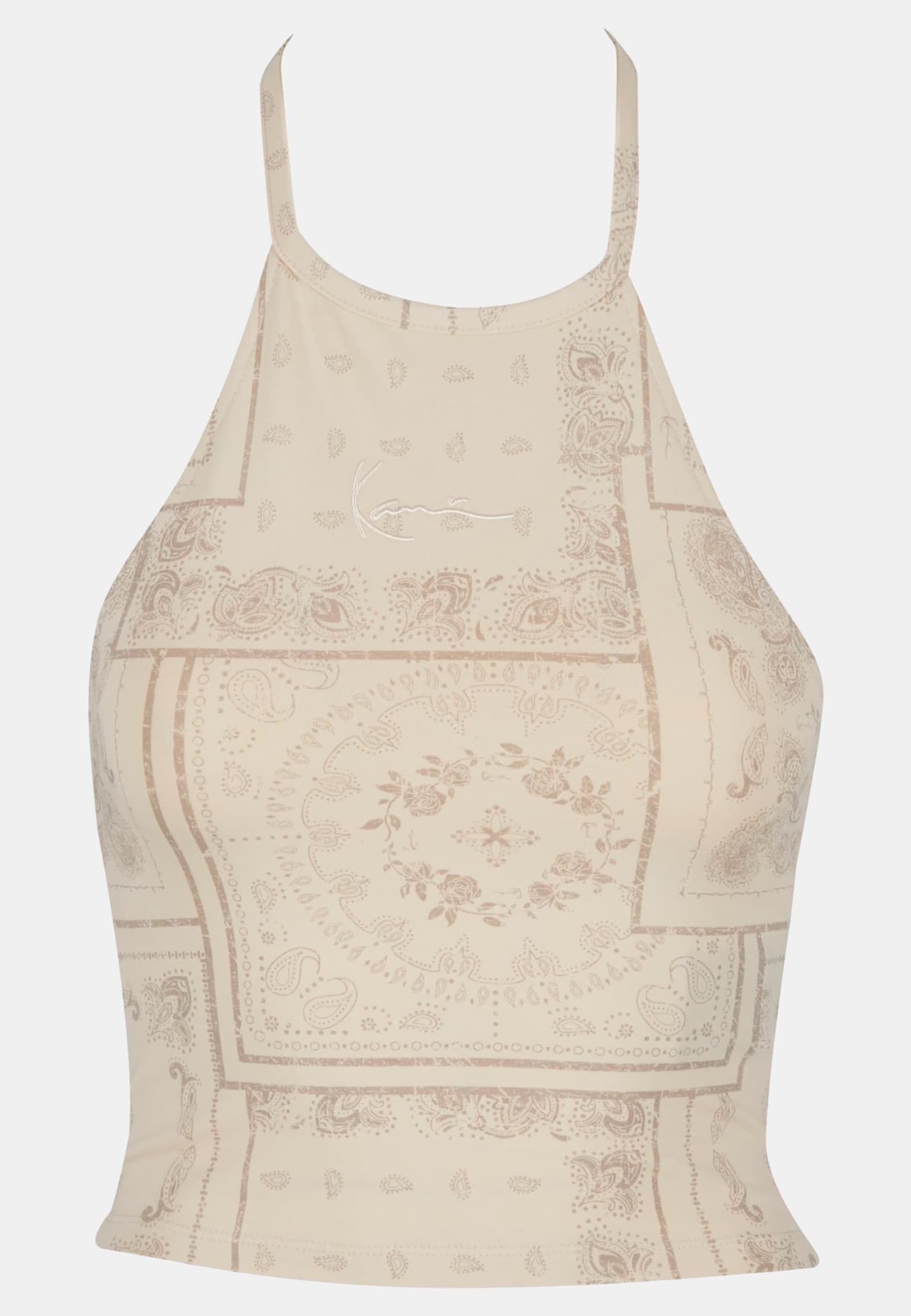 Karl Kani Signature Paisley Neckholder Top – Bild 3