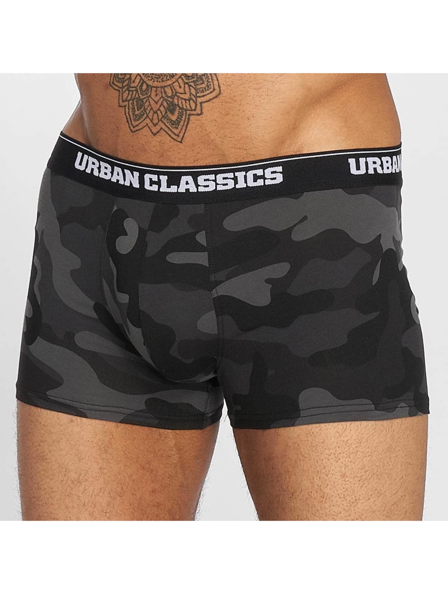 Urban Classics 2-Pack Camo Boxer Short – Bild 4