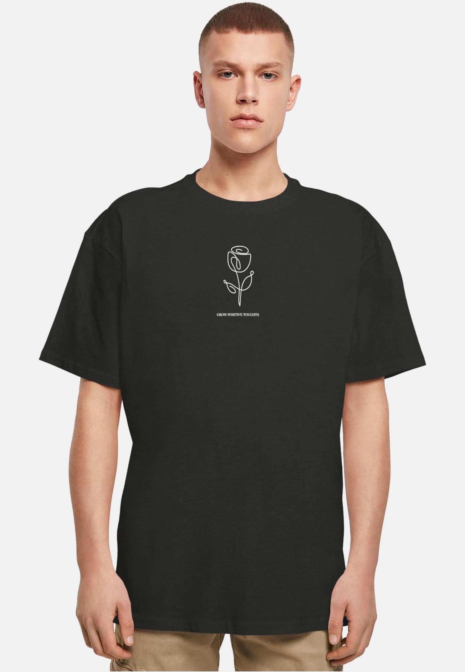Merchcode POD Spring - Tulip Flower Heavy Oversized Tee