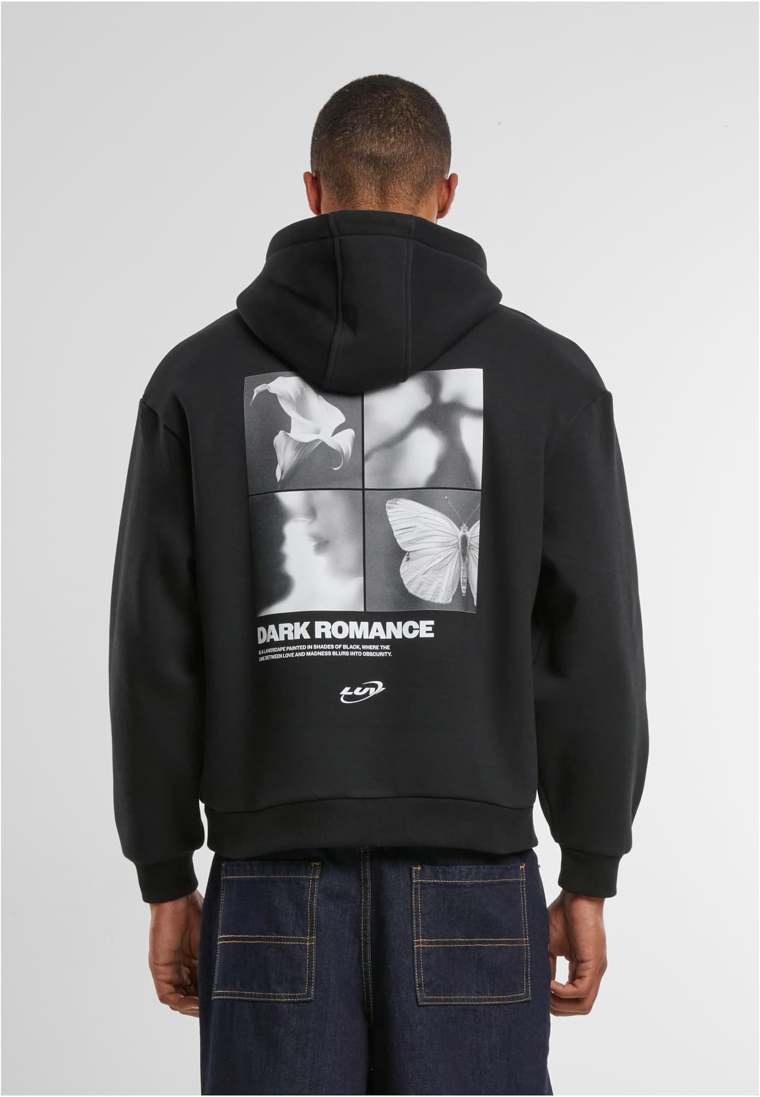 Mister Tee Upscale Dark Romance Fluffy Hoody – Bild 2