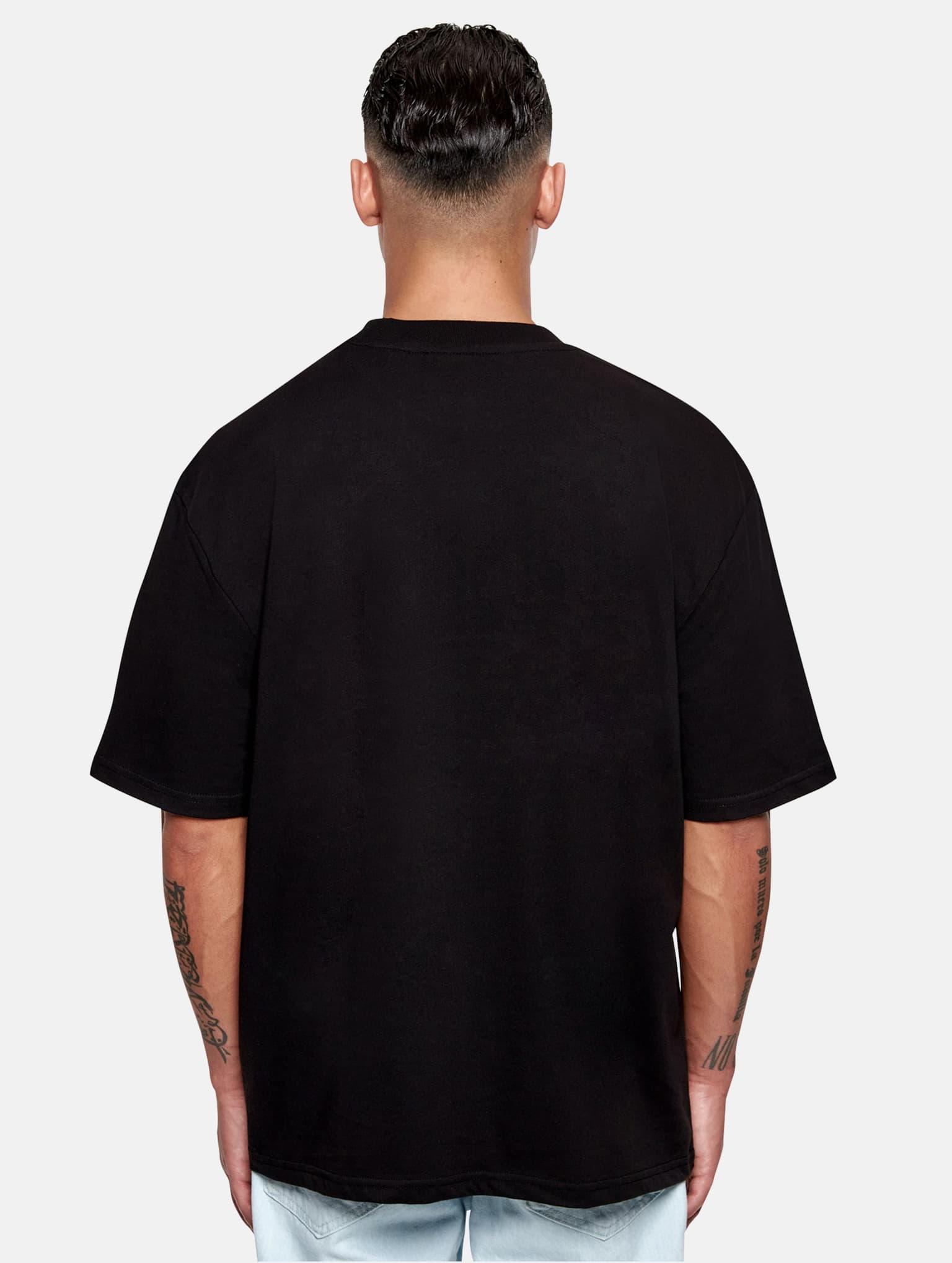 Dropsize Heavy Oversize Curved Hd Logo T-Shirt – Bild 2