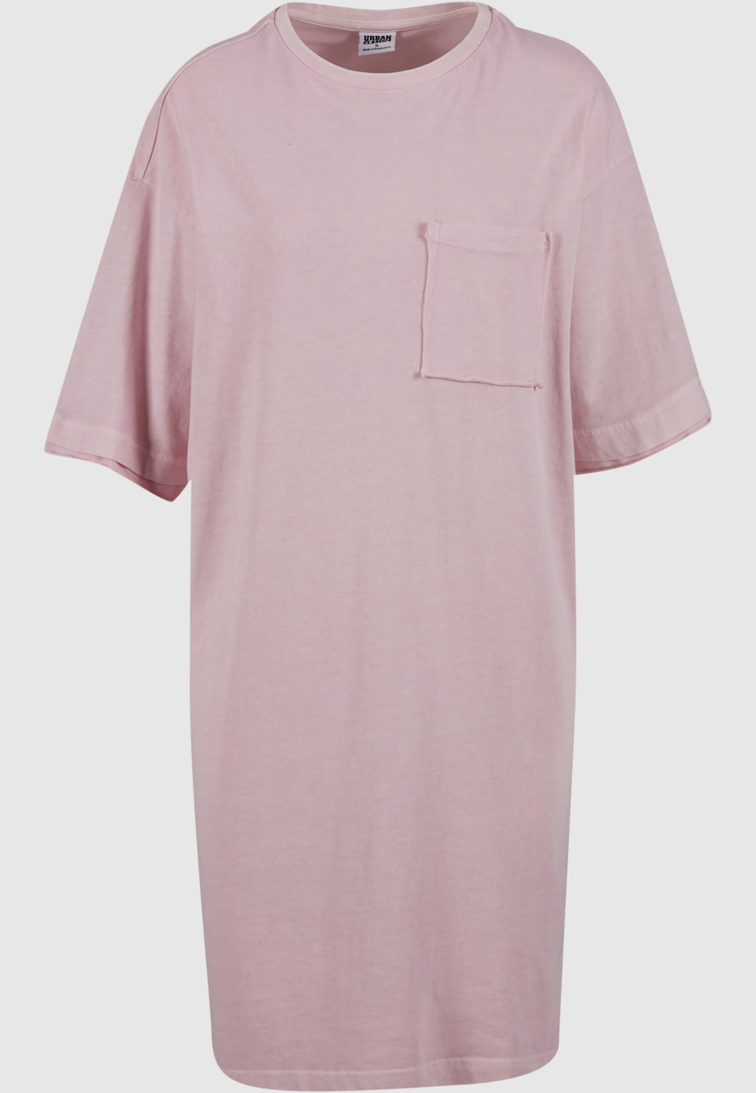 Urban Classics Ladies Washed Jersey T-Shirt Dress – Bild 4