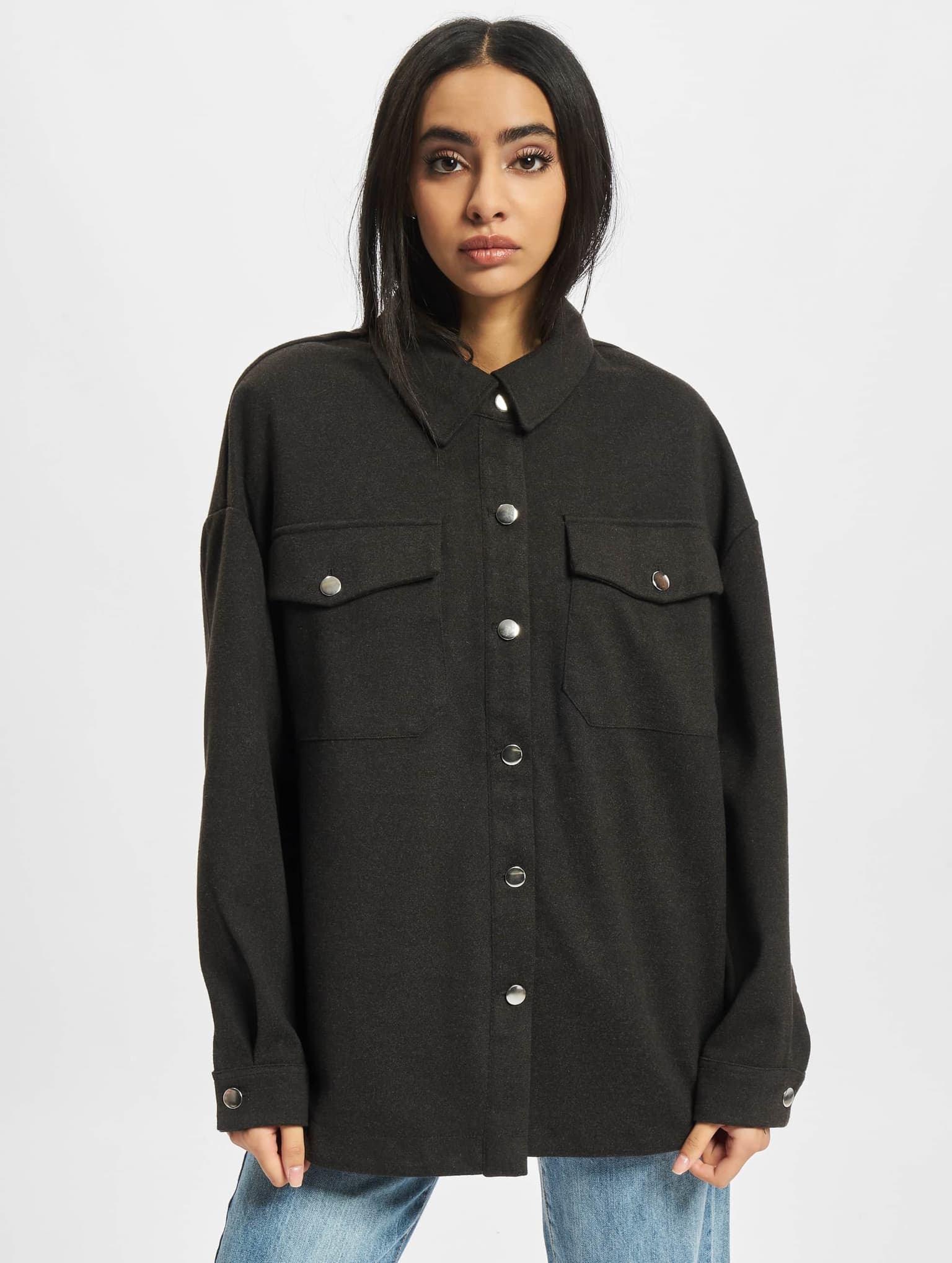 Urban Classics Ladies Classic Overshirt – Bild 3