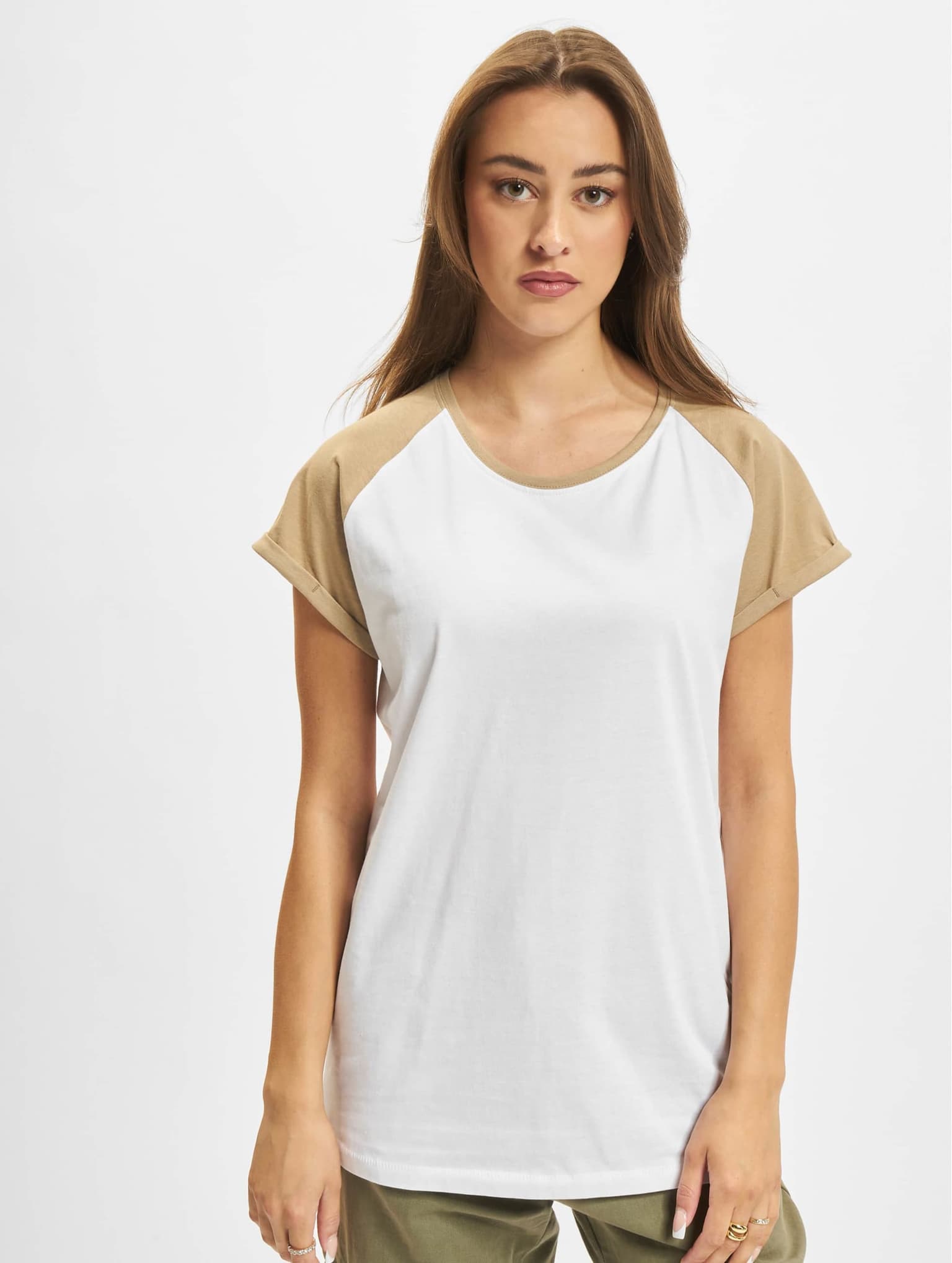 Urban Classics Ladies Contrast Raglan Tee – Bild 3