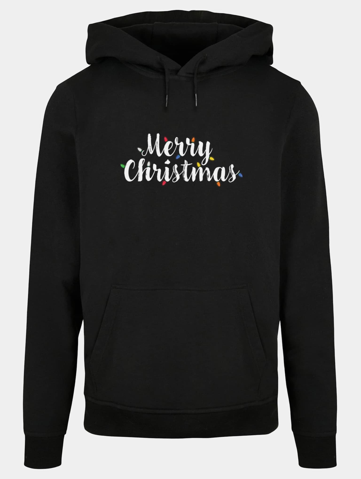 Merchcode POD Ladies Merry Christmas Lights Box Tee