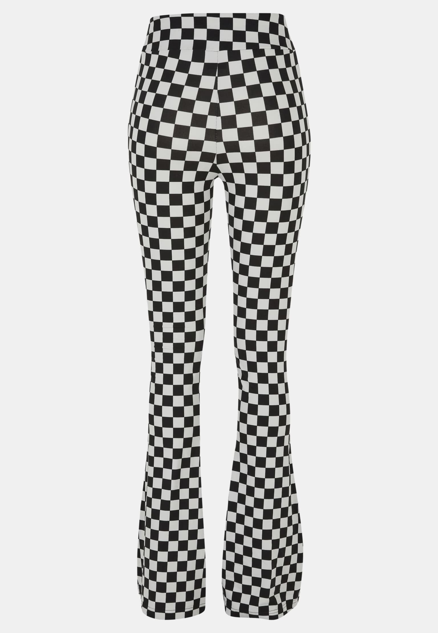 Urban Classics Ladies Checked Boot Cut Leggings – Bild 4
