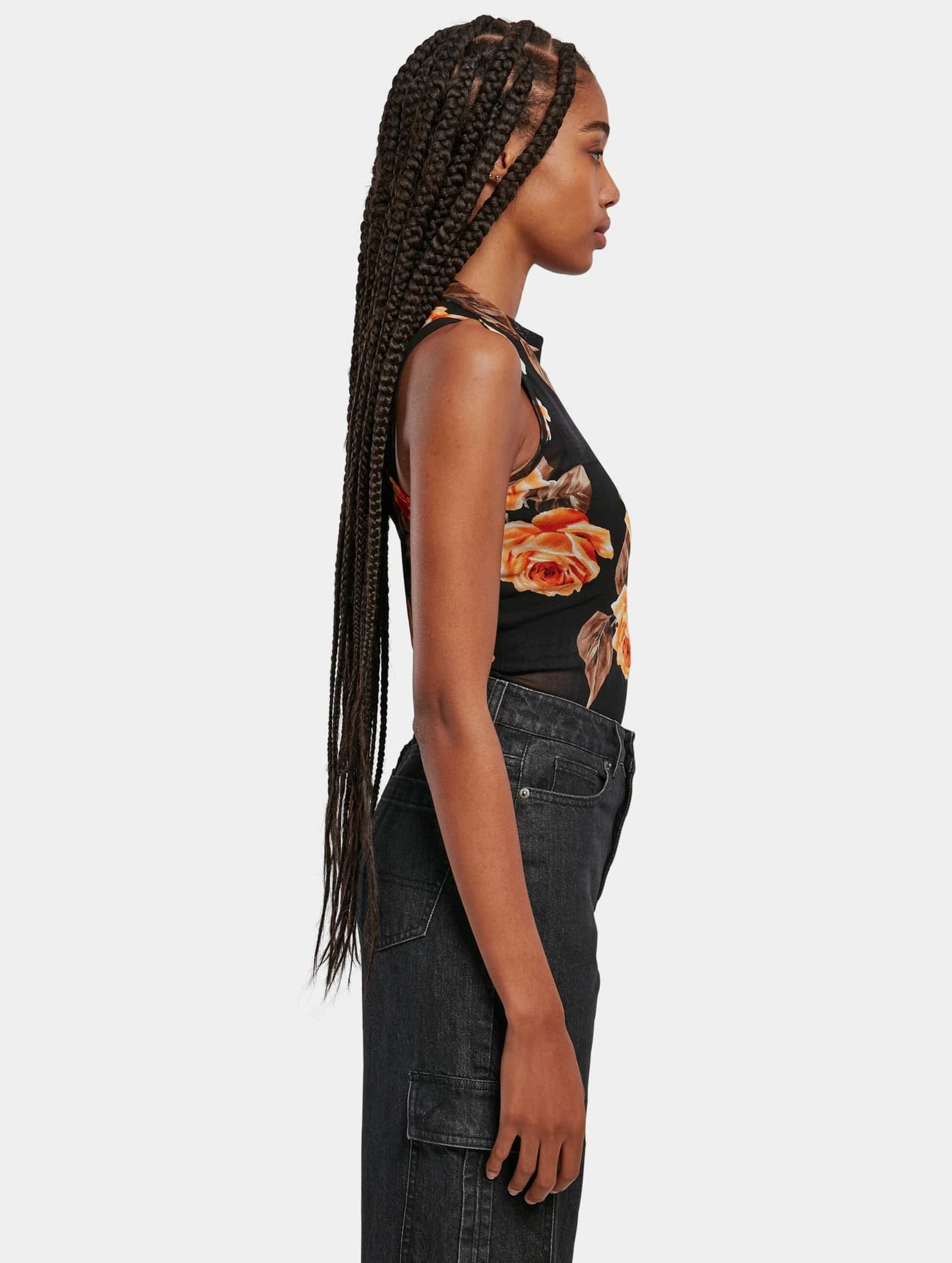 Urban Classics Ladies Sleeveless Mesh Body – Bild 4