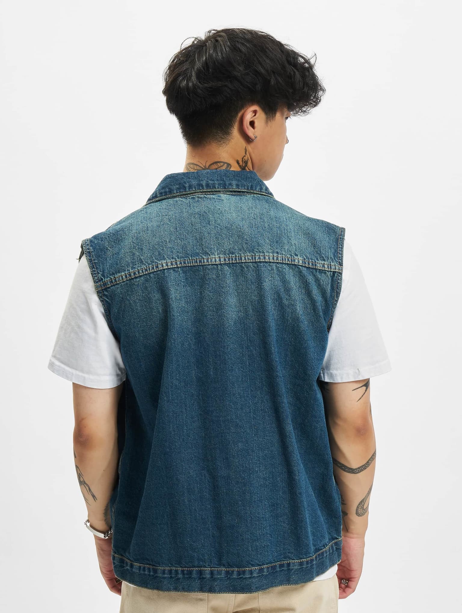Urban Classics Denim Vest – Bild 2
