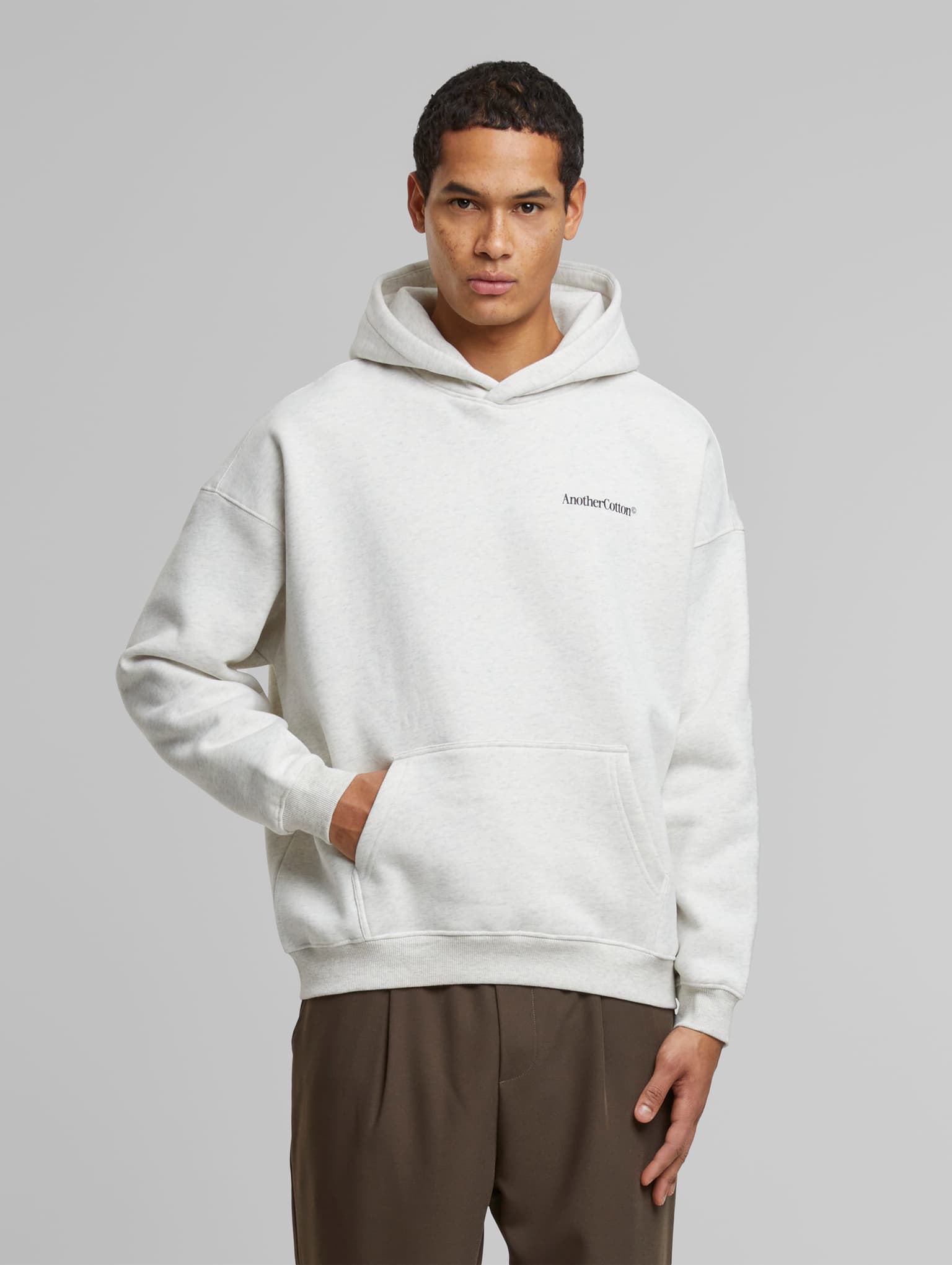 Another Cotton Lab More Espresso Oversized Hoodie